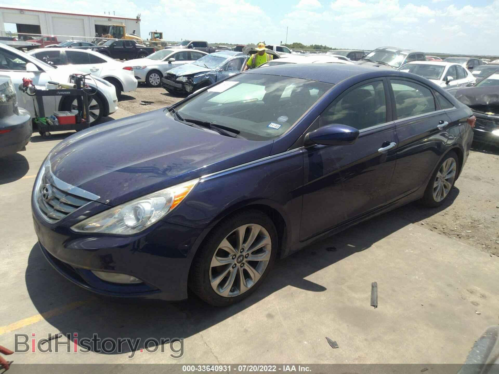 2012 HYUNDAI SONATA - VIN: 5NPEC4AB5CH421434 - Фото 2