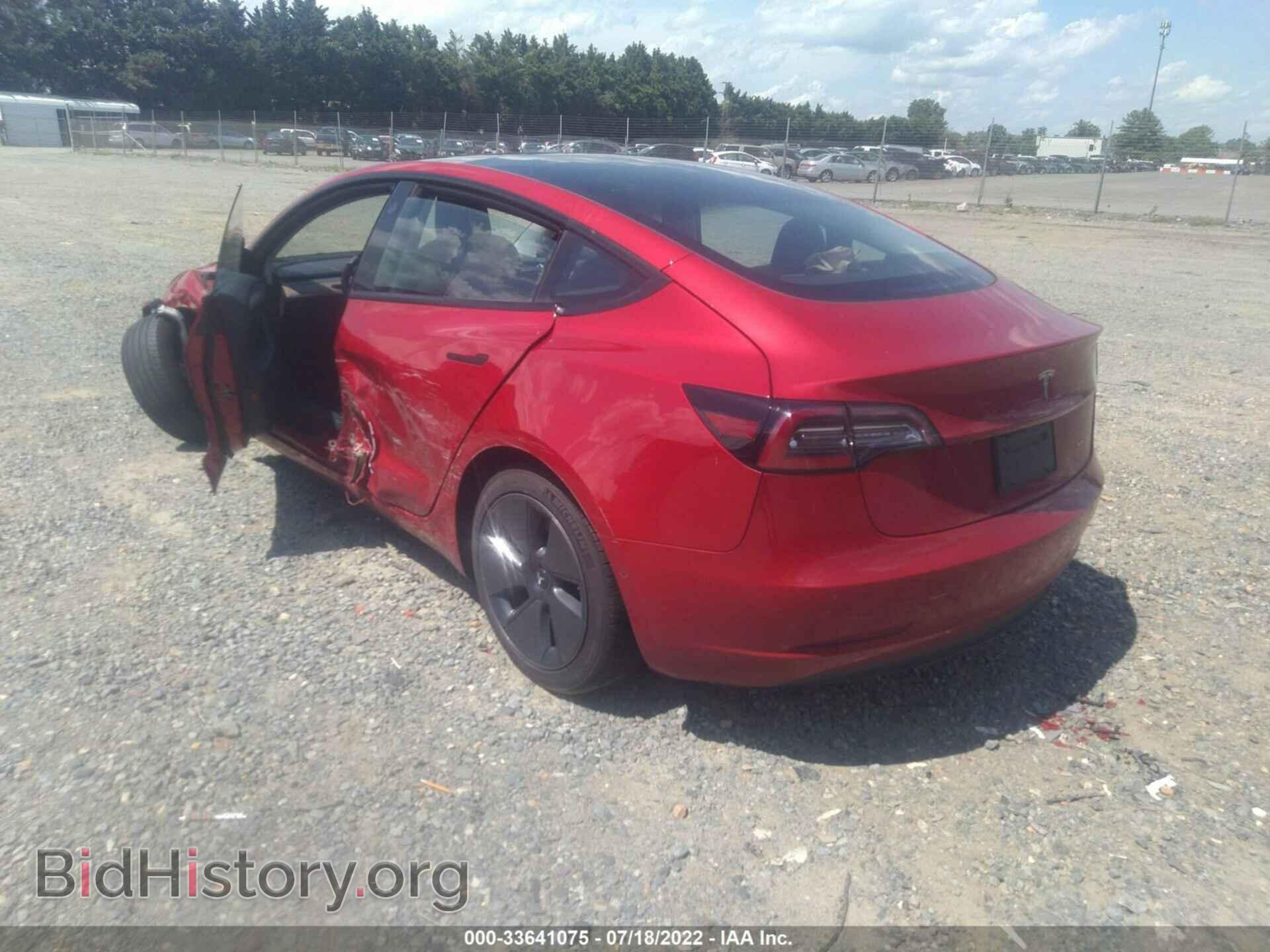 2022 TESLA MODEL 3 - VIN: 5YJ3E1EB3NF109172 - Фото 3