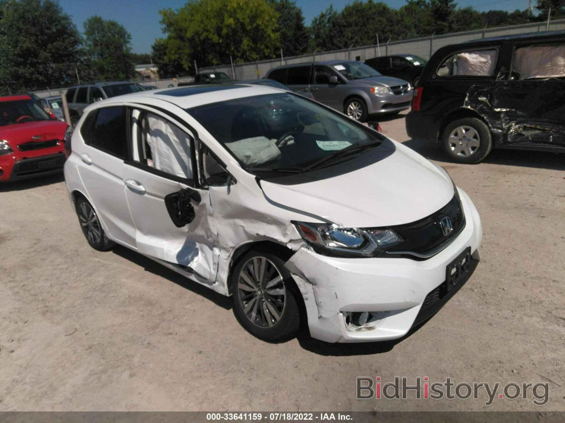 Фотография JHMGK5H78GX013067 - HONDA FIT 2016