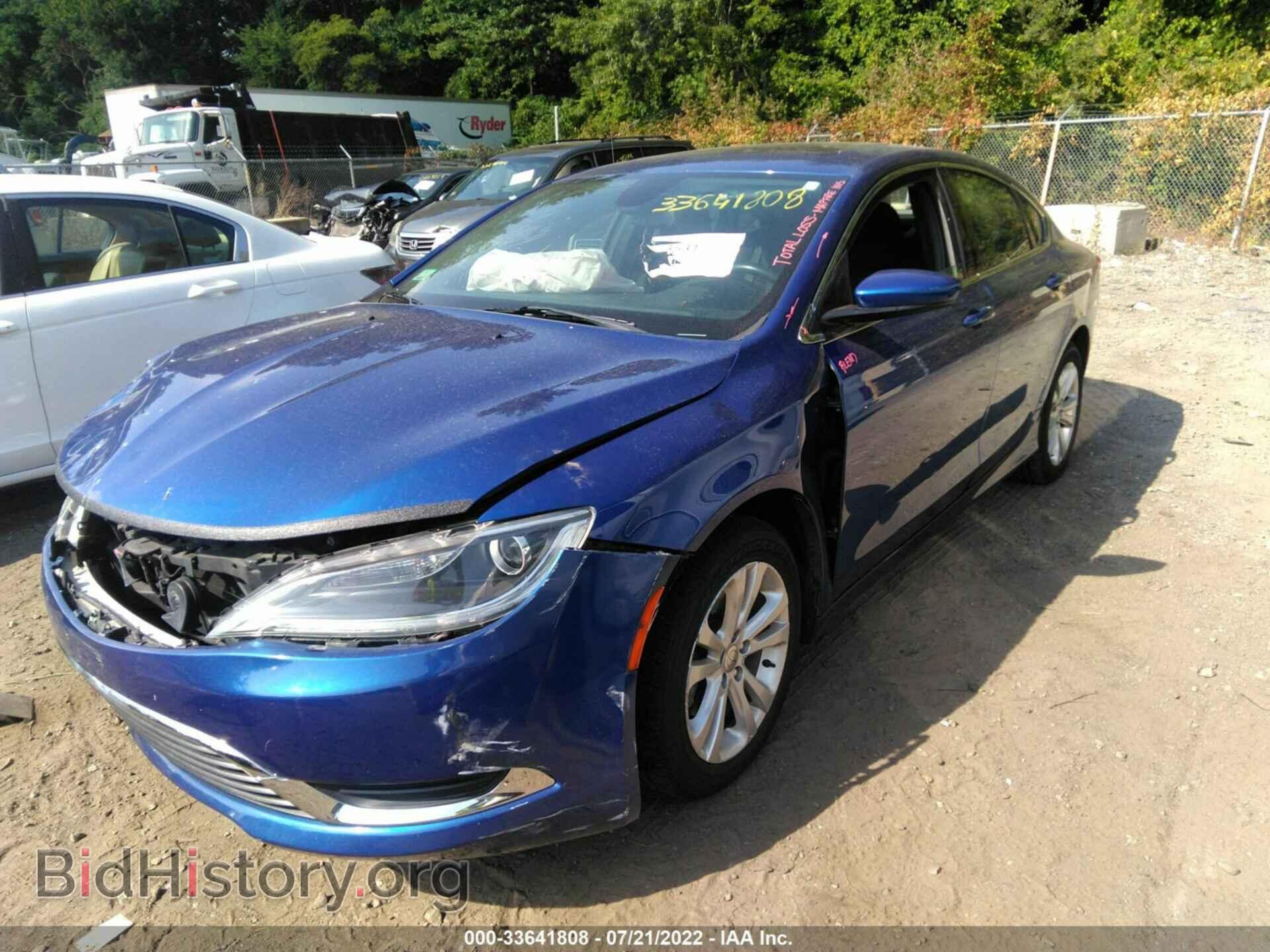 2015 CHRYSLER 200 - VIN: 1C3CCCAB9FN600148 - Фото 2