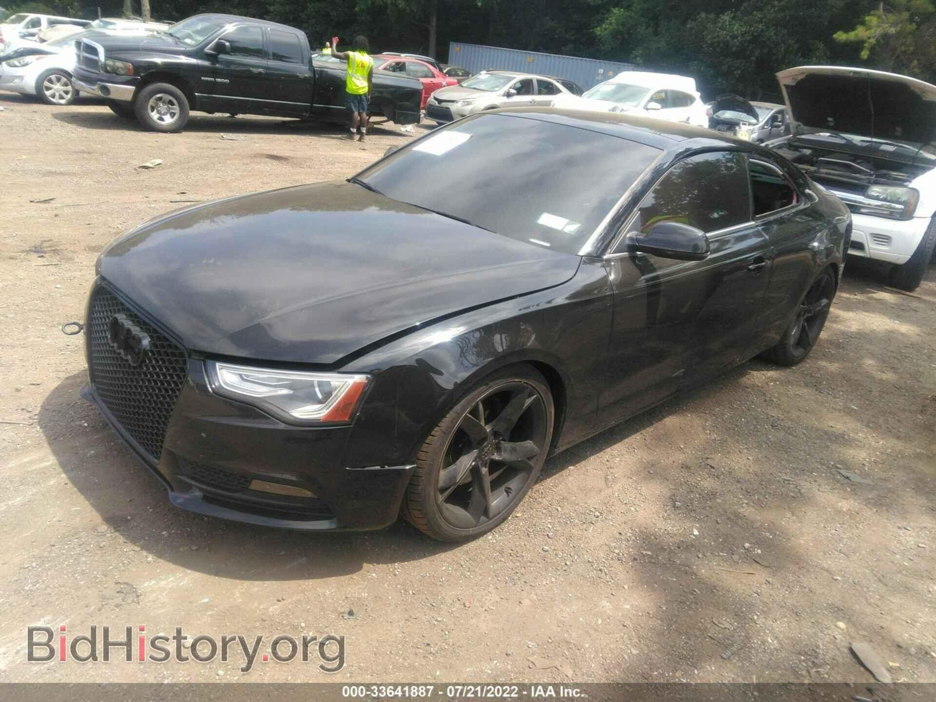 2013 AUDI A5 - VIN: WAUCFAFR8DA008061 - Photo 2