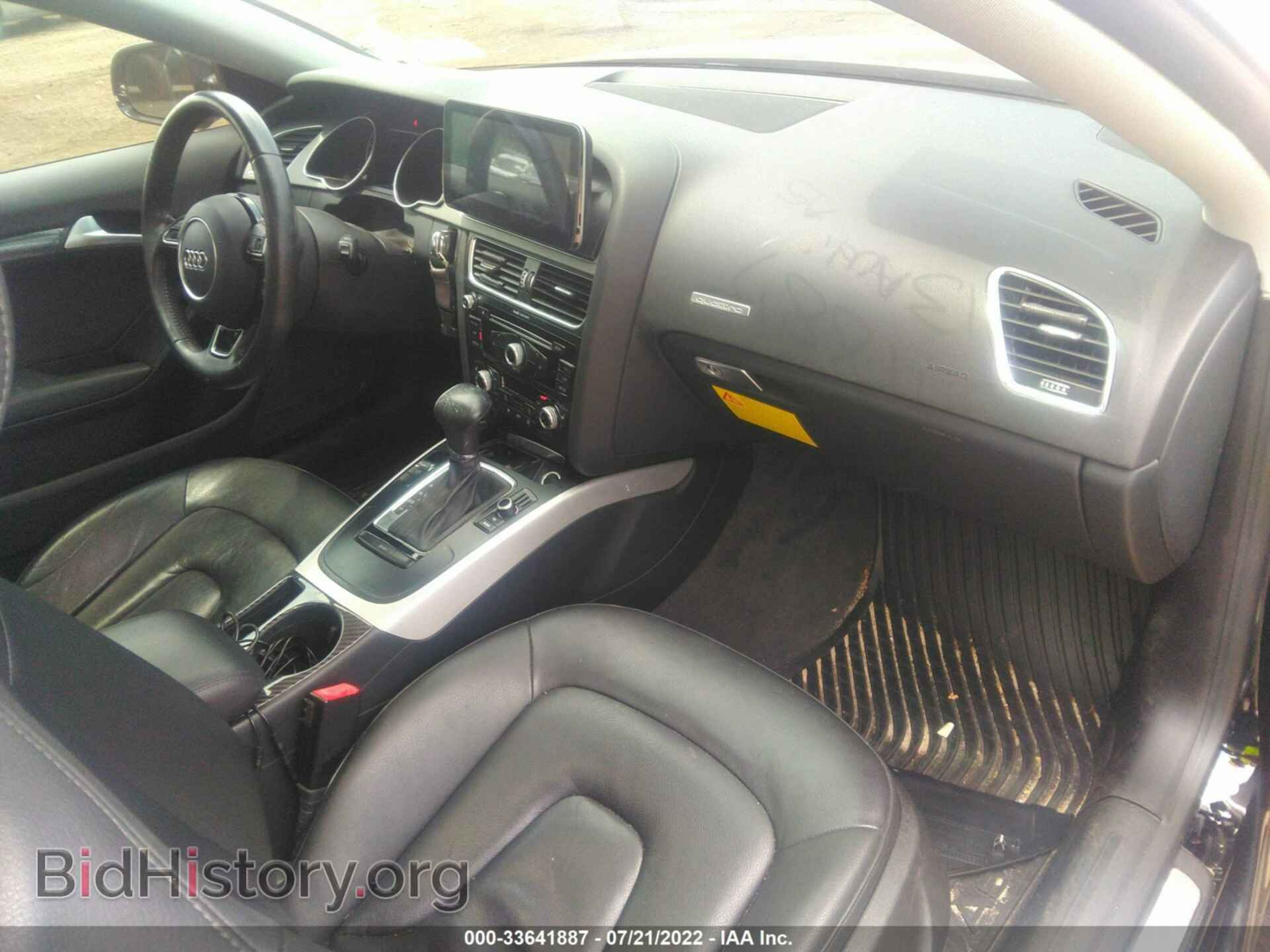 2013 AUDI A5 - VIN: WAUCFAFR8DA008061 - Photo 5