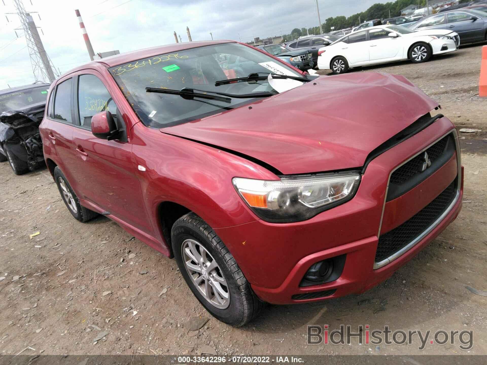 Photo JA4AP3AU9CZ002701 - MITSUBISHI OUTLANDER SPORT 2012