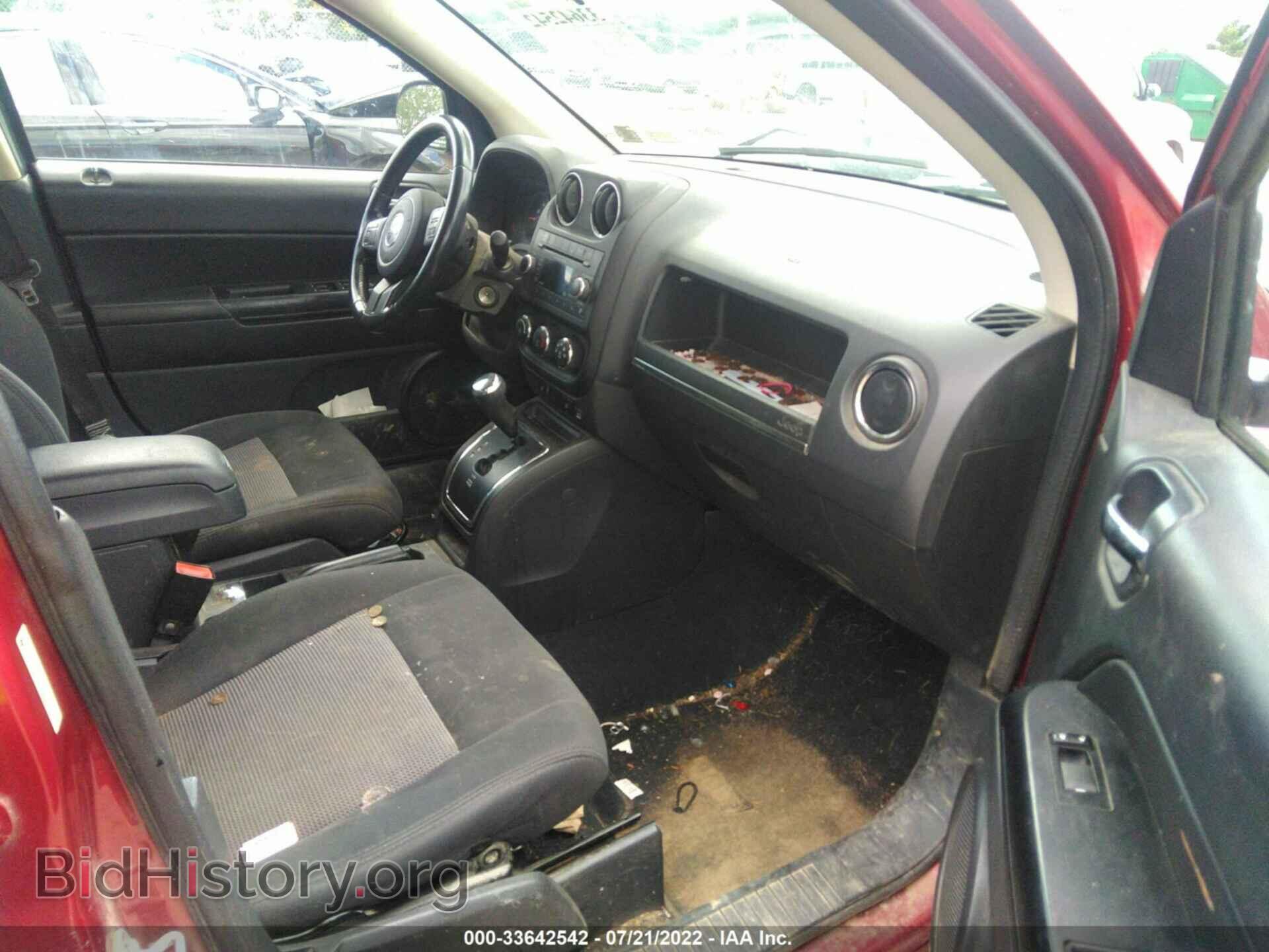 2012 JEEP COMPASS - VIN: 1C4NJDEB3CD525619 - Фото 5