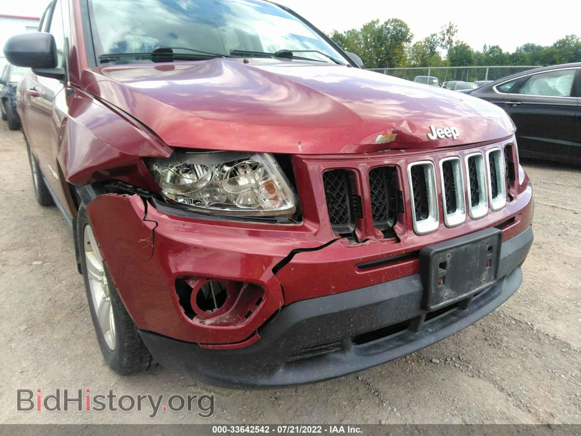 2012 JEEP COMPASS - VIN: 1C4NJDEB3CD525619 - Фото 6