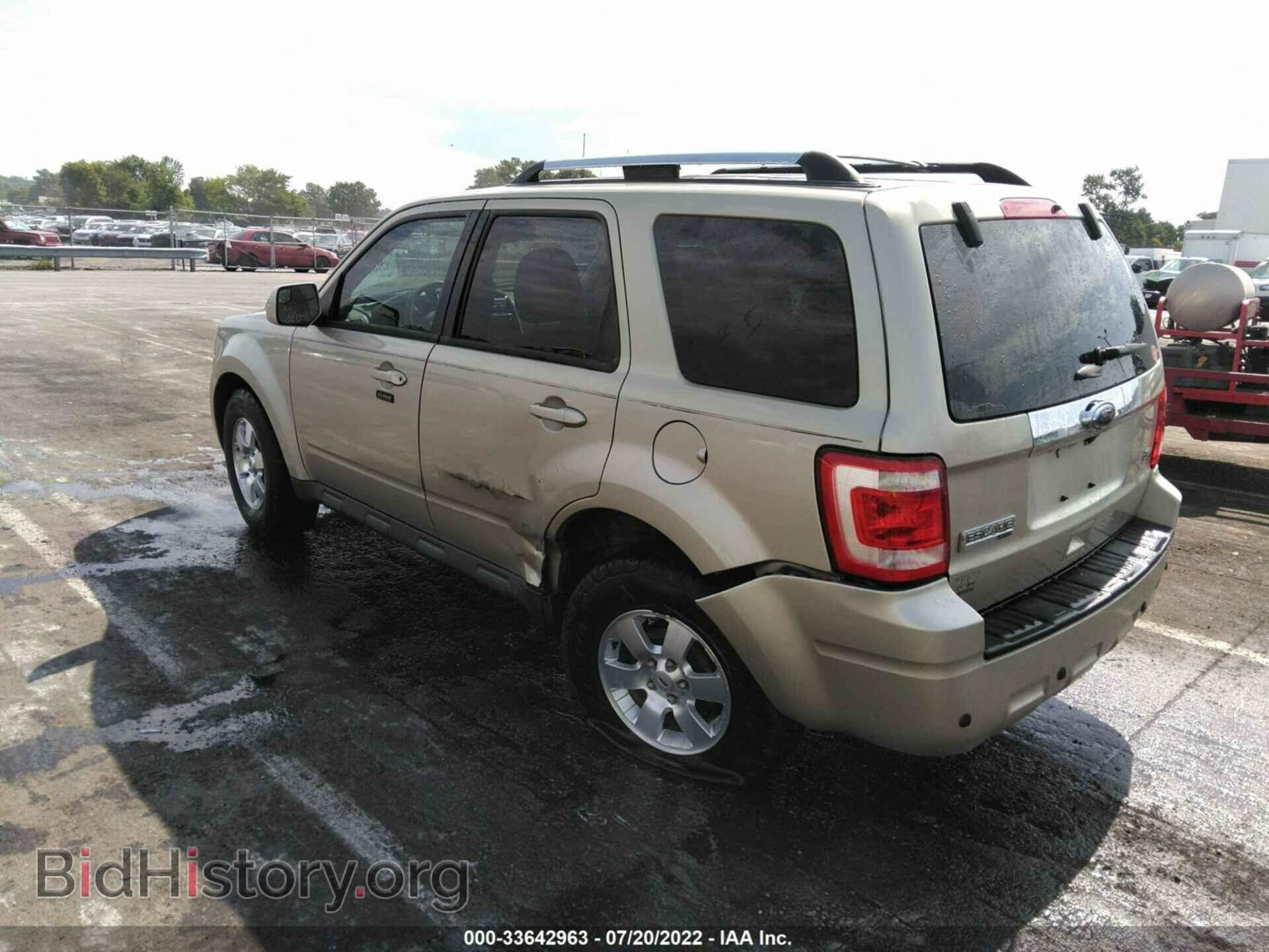 2011 FORD ESCAPE - VIN: 1FMCU0EG5BKA79109 - Фото 3