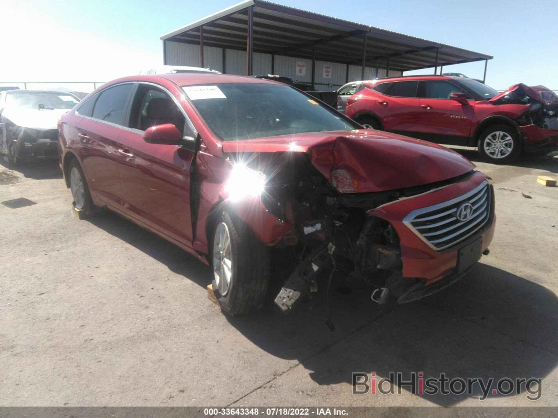 Photo 5NPE24AF9GH275809 - HYUNDAI SONATA 2016