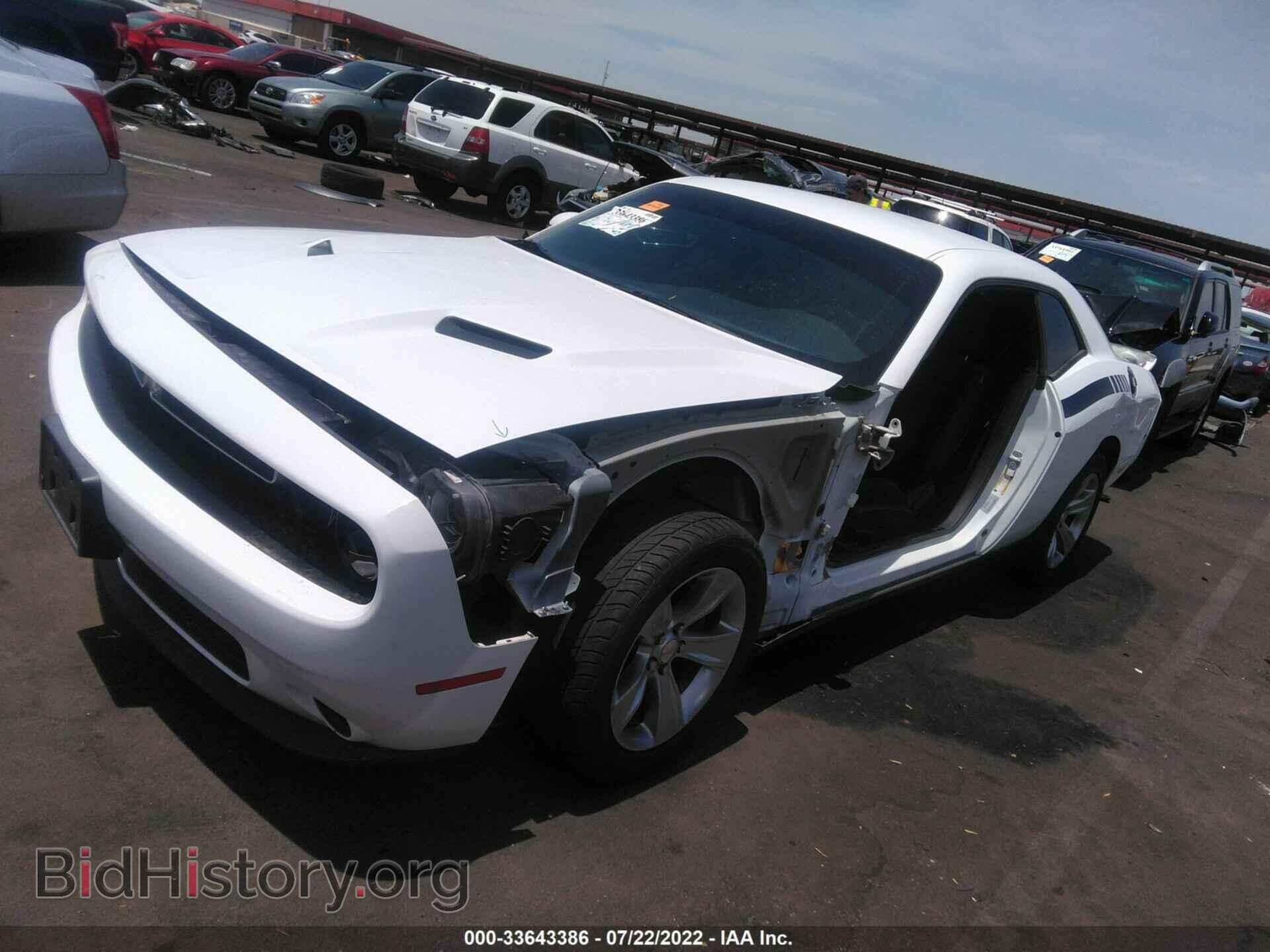 2016 DODGE CHALLENGER - VIN: 2C3CDZAG2GH344859 - Фото 2