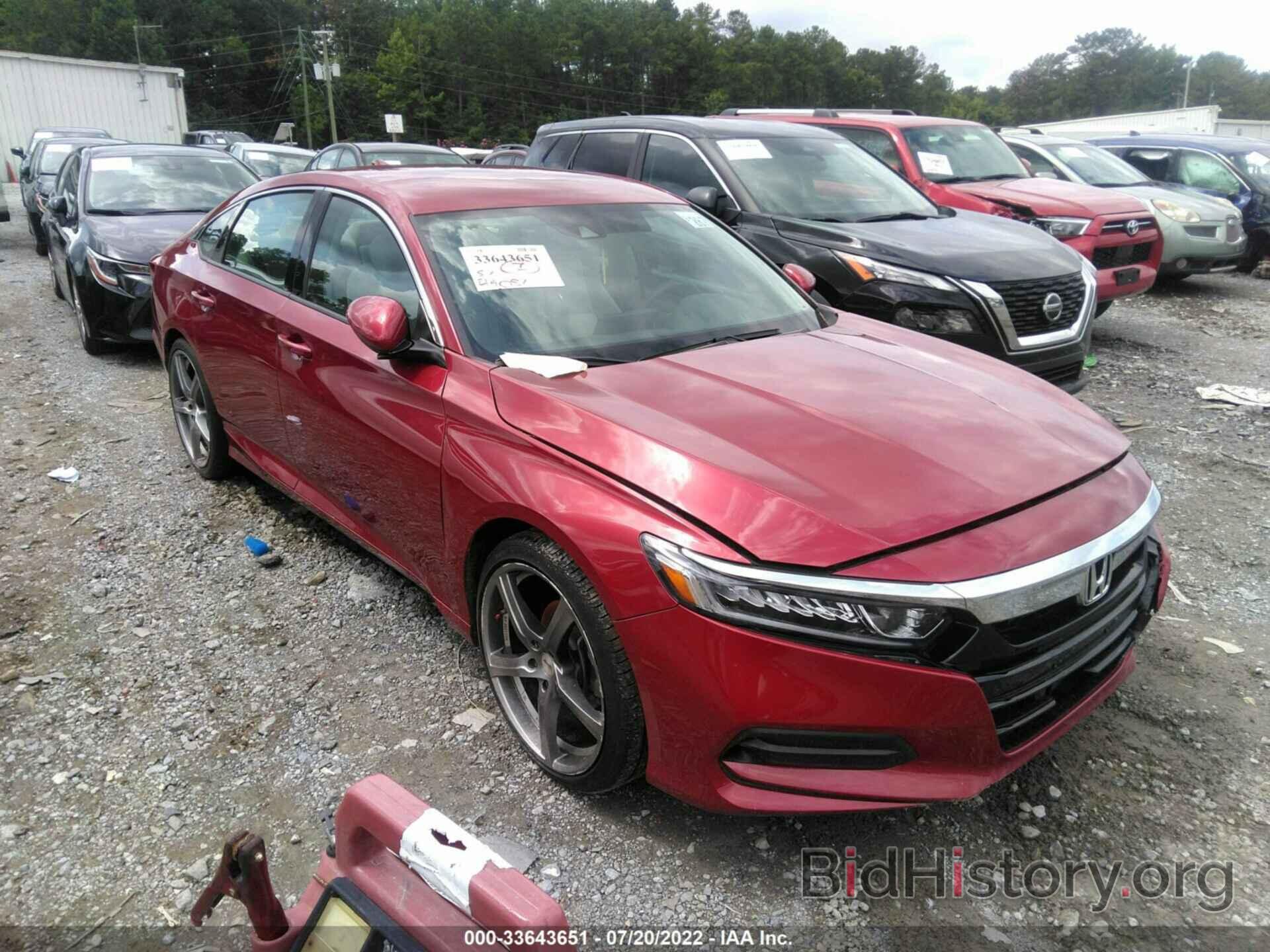 Photo 1HGCV1F14JA132826 - HONDA ACCORD SEDAN 2018