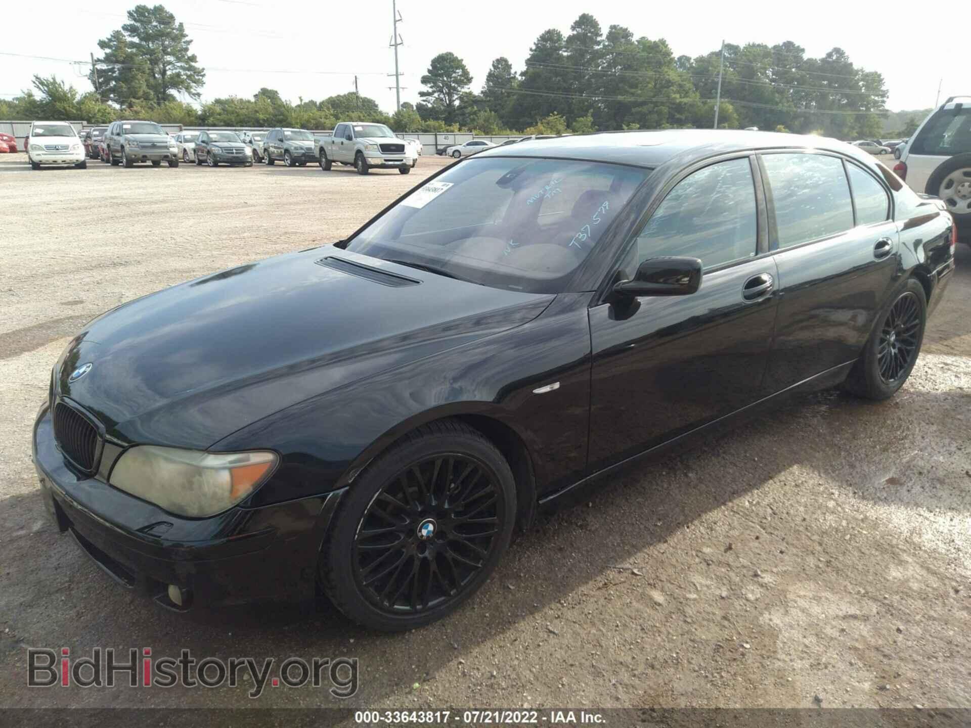 2006 BMW 7 SERIES - VIN: WBAHN83596DT37579 - Фото 2