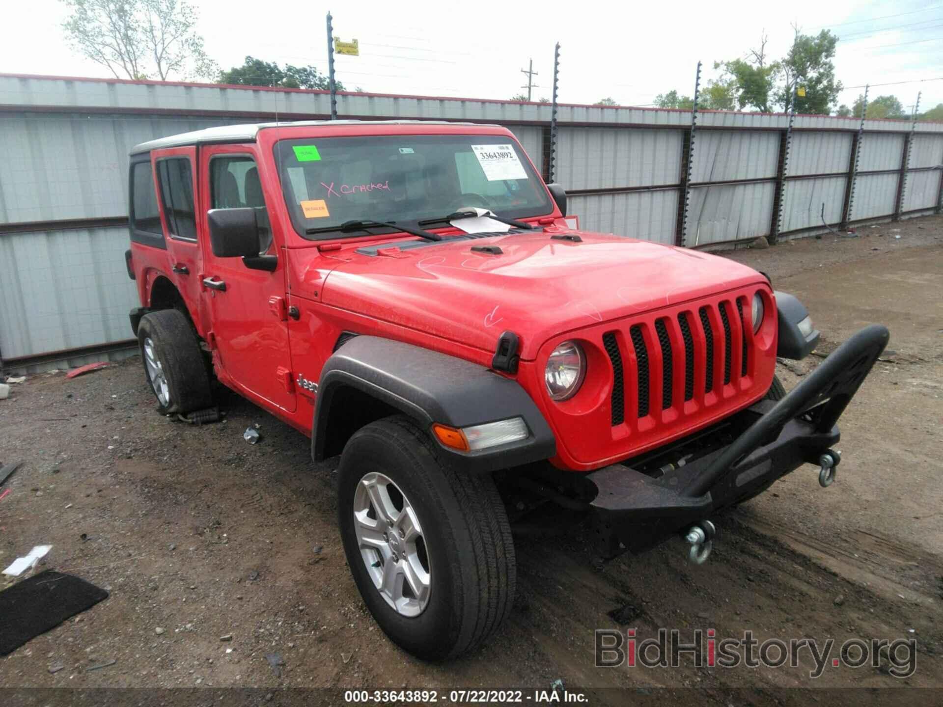 Photo 1C4HJXDG3KW679231 - JEEP WRANGLER UNLIMITED 2019