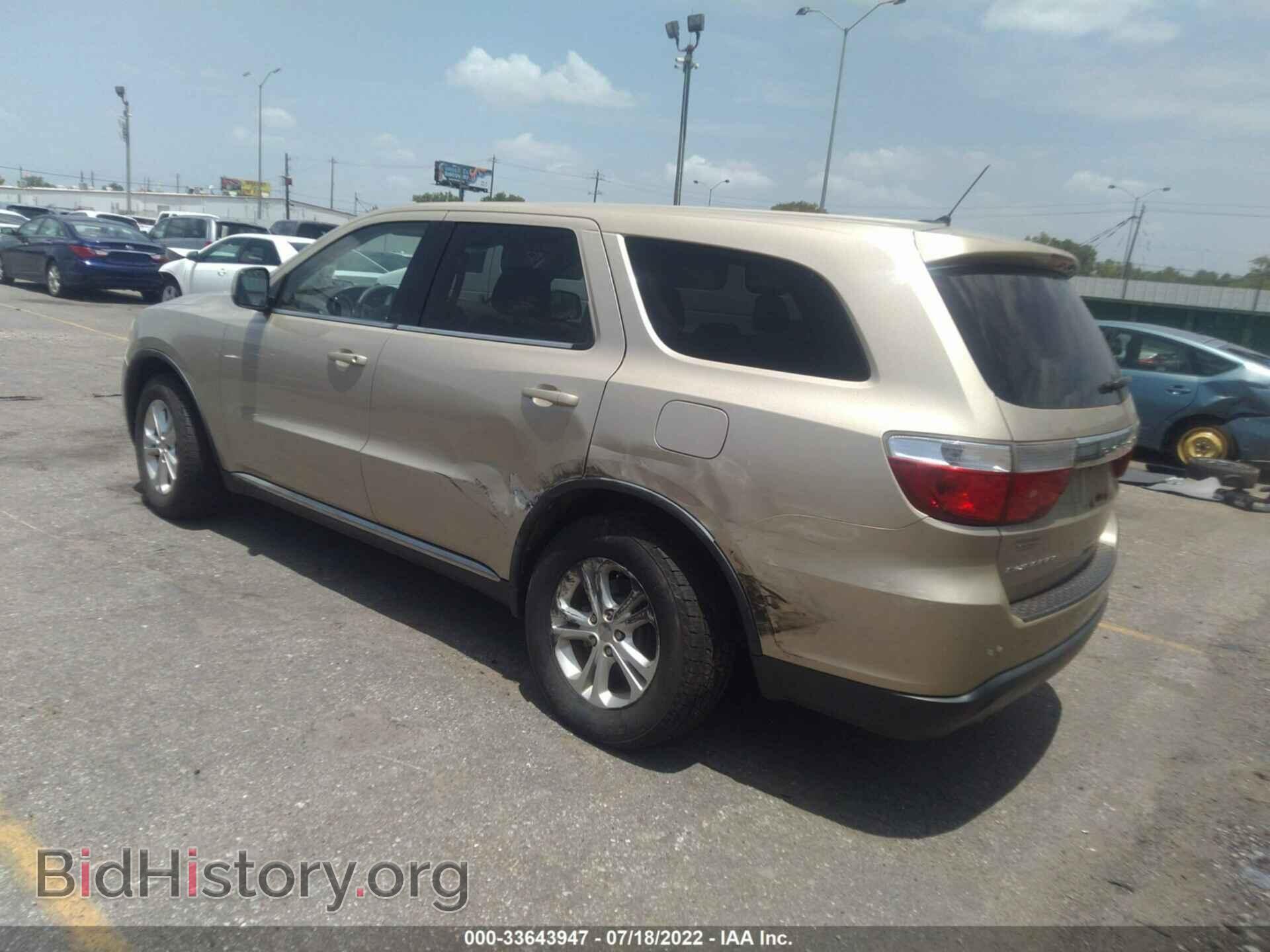 2012 DODGE DURANGO - VIN: 1C4RDHAG8CC147997 - Фото 3