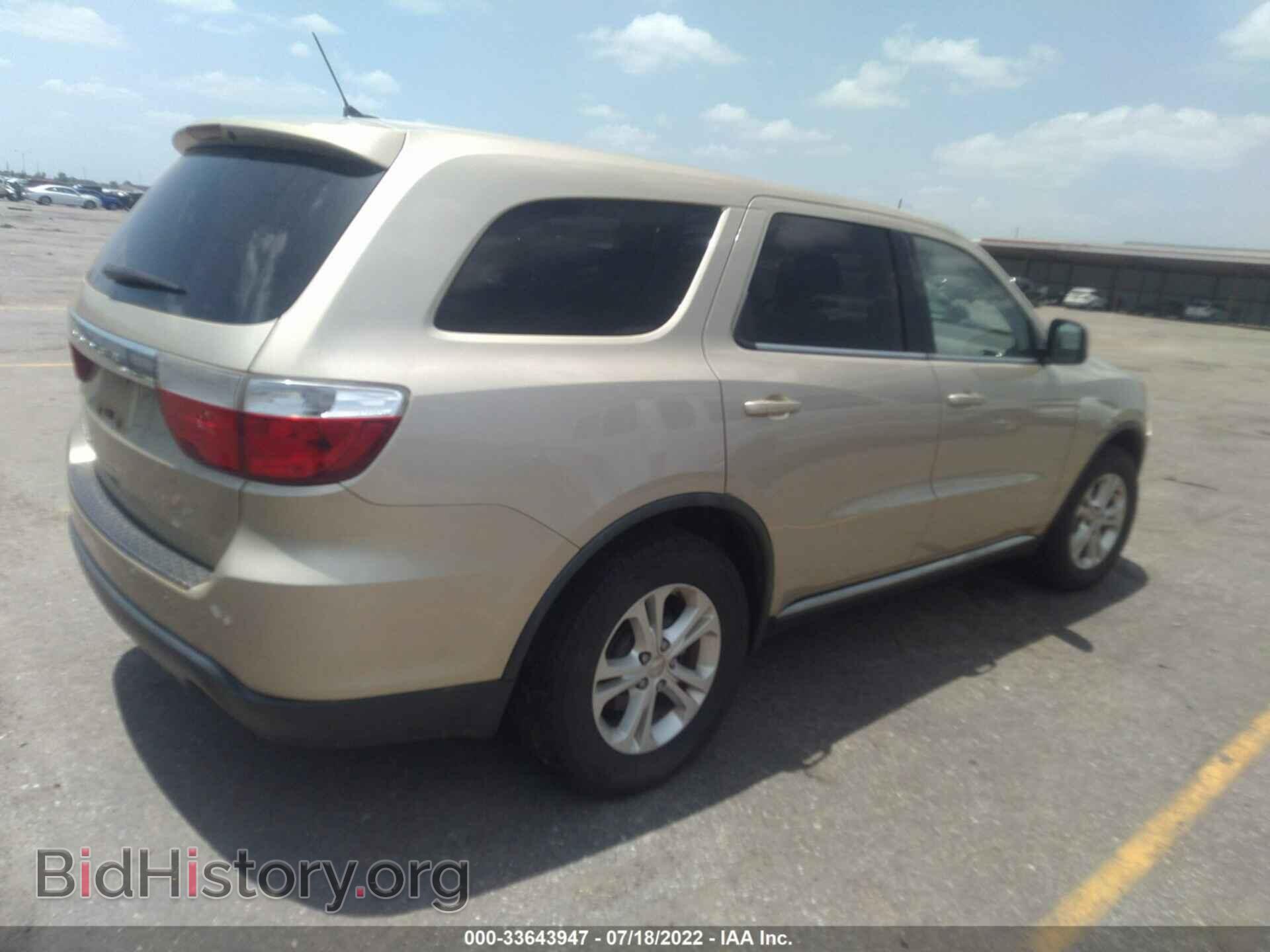 2012 DODGE DURANGO - VIN: 1C4RDHAG8CC147997 - Фото 4
