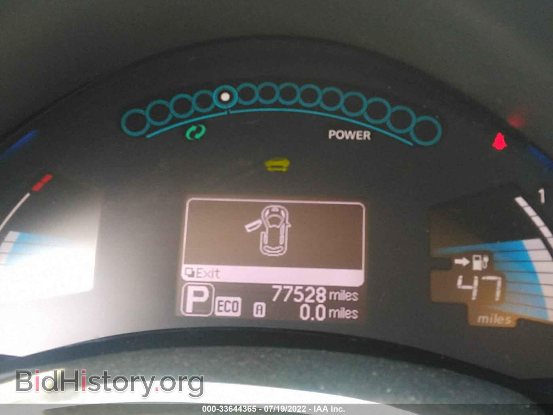 2013 NISSAN LEAF - VIN: 1N4AZ0CP2DC411591 - Фото 7