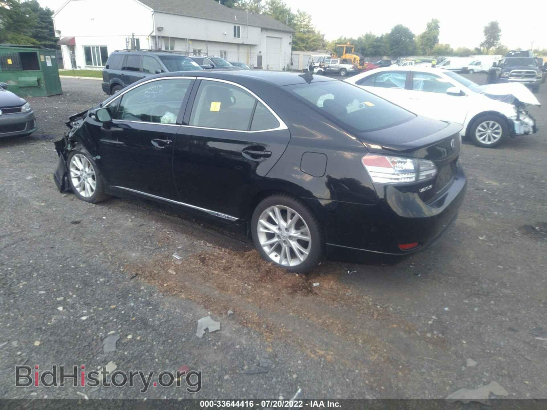 2010 LEXUS HS 250H - VIN: JTHBB1BA7A2009782 - Фото 3
