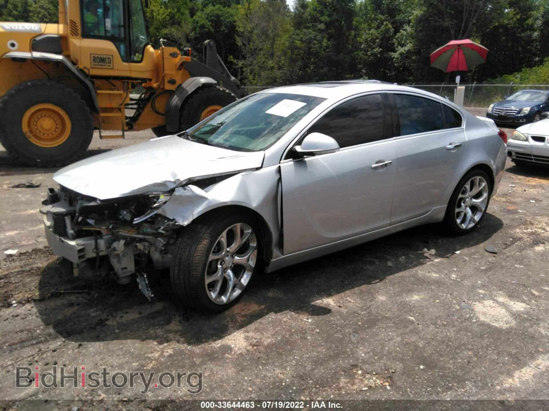 2014 BUICK REGAL - VIN: 2G4GT5GX1E9231262 - Фото 2