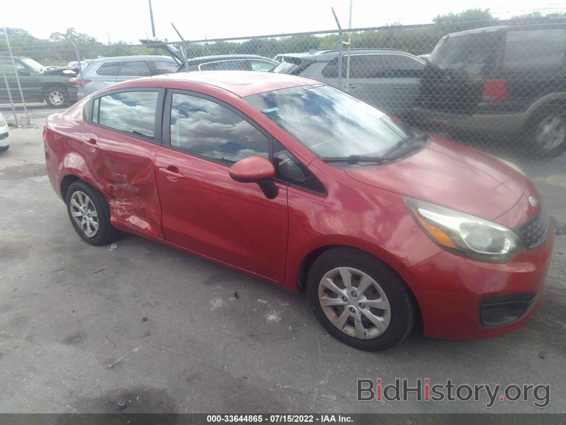 Photo KNADM4A32D6305490 - KIA RIO 2013