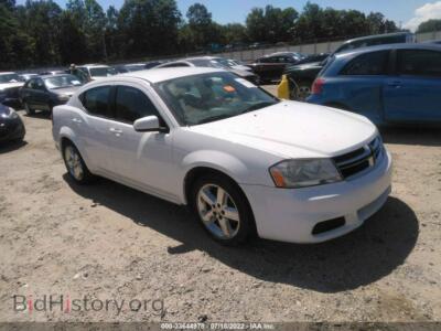 2011 Dodge AVENGER Mainstreet, white — VIN 1B3BD1FB2BN559309, IAAI