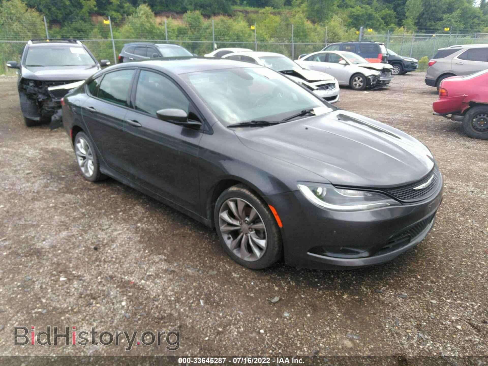 Фотография 1C3CCCBB7FN505764 - CHRYSLER 200 2015
