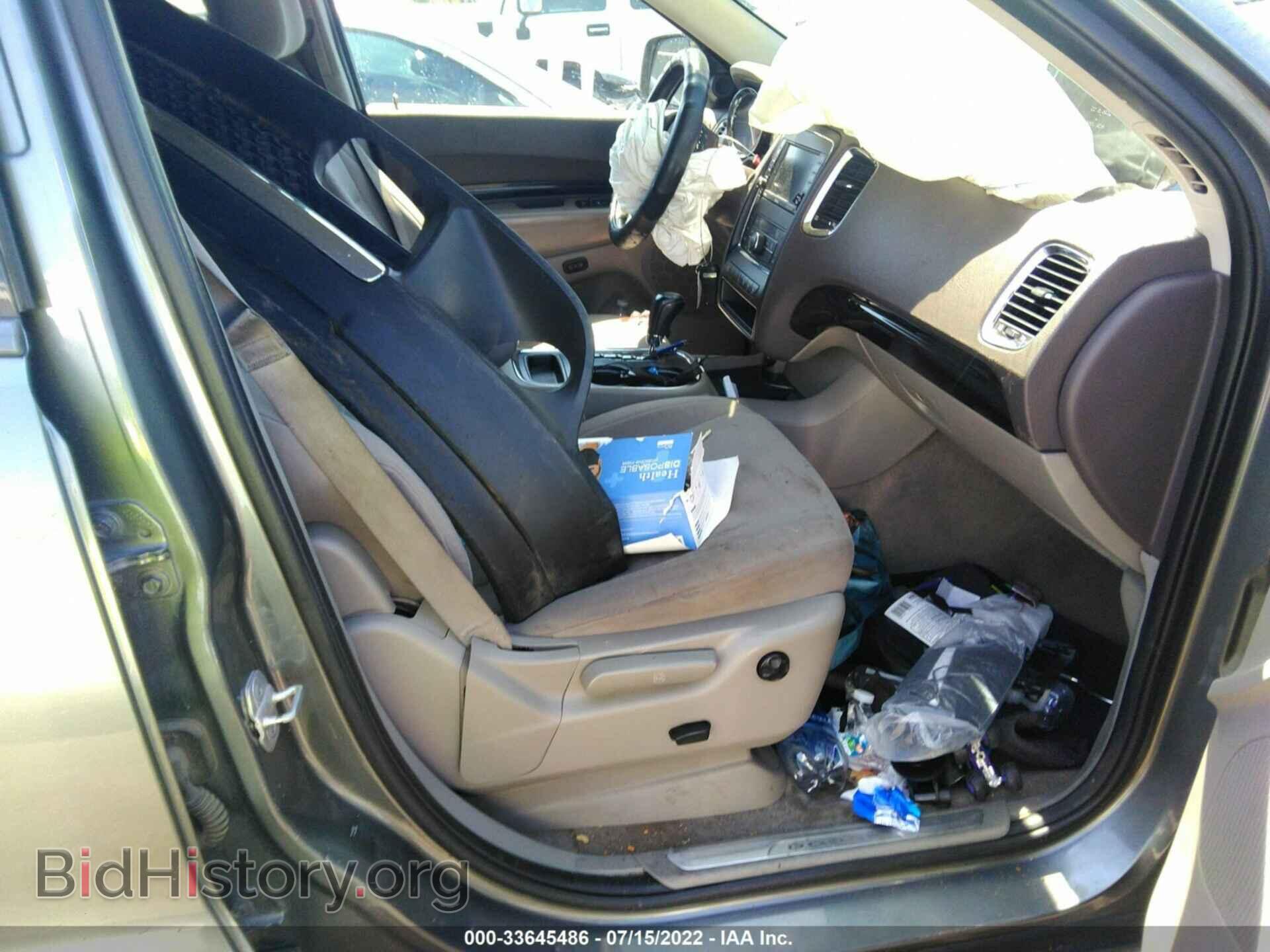 2012 DODGE DURANGO - VIN: 1C4RDJDG3CC191392 - Фото 5