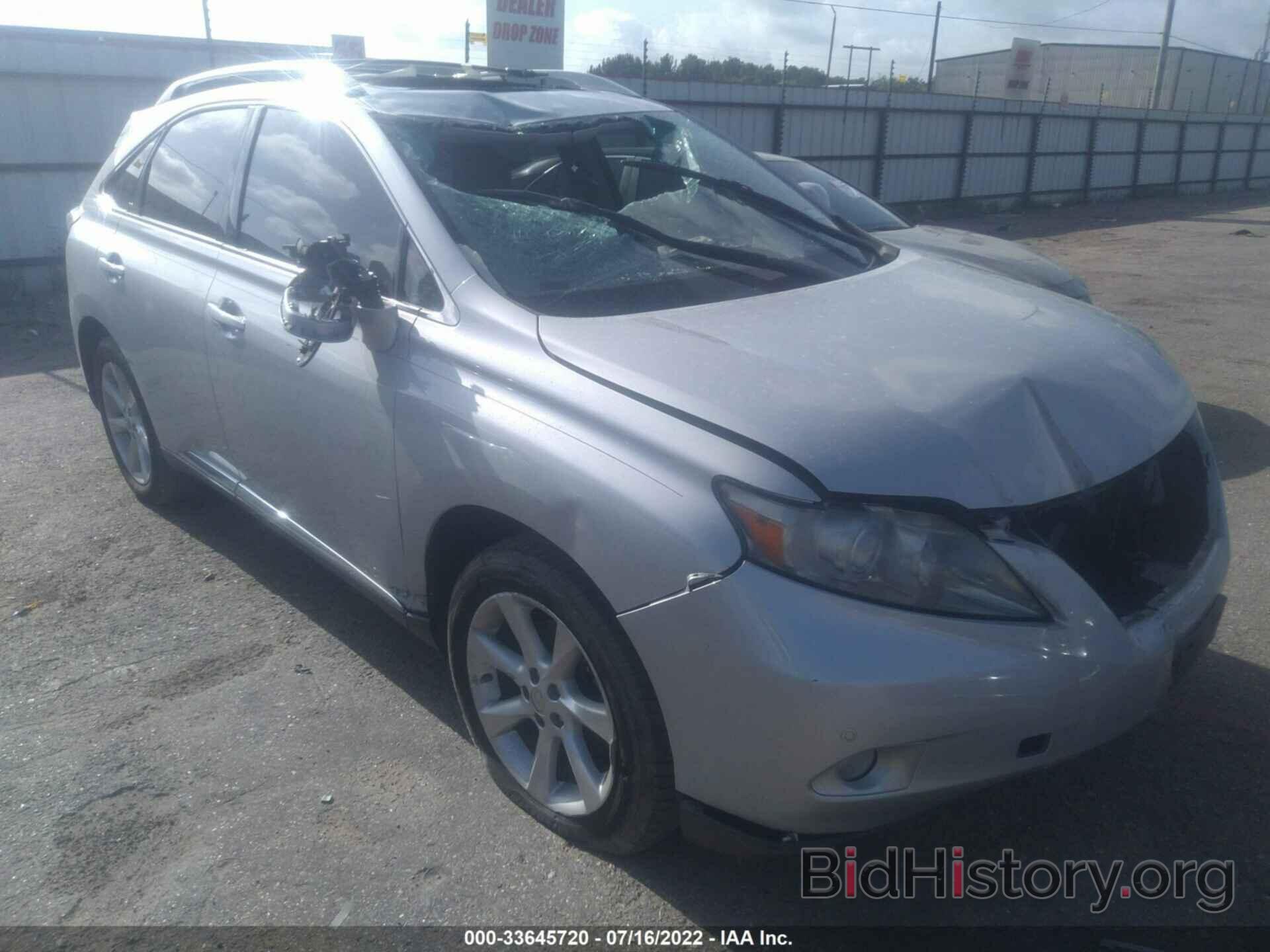 Photo 2T2ZK1BA5AC031647 - LEXUS RX 350 2010