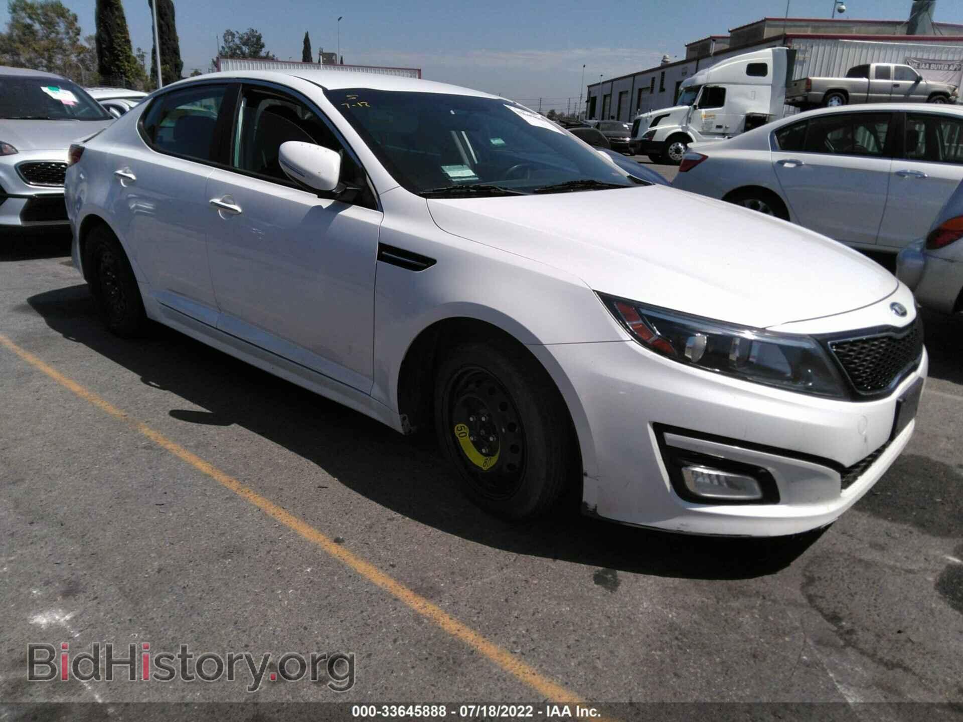 Фотография KNAGM4A75F5594664 - KIA OPTIMA 2015