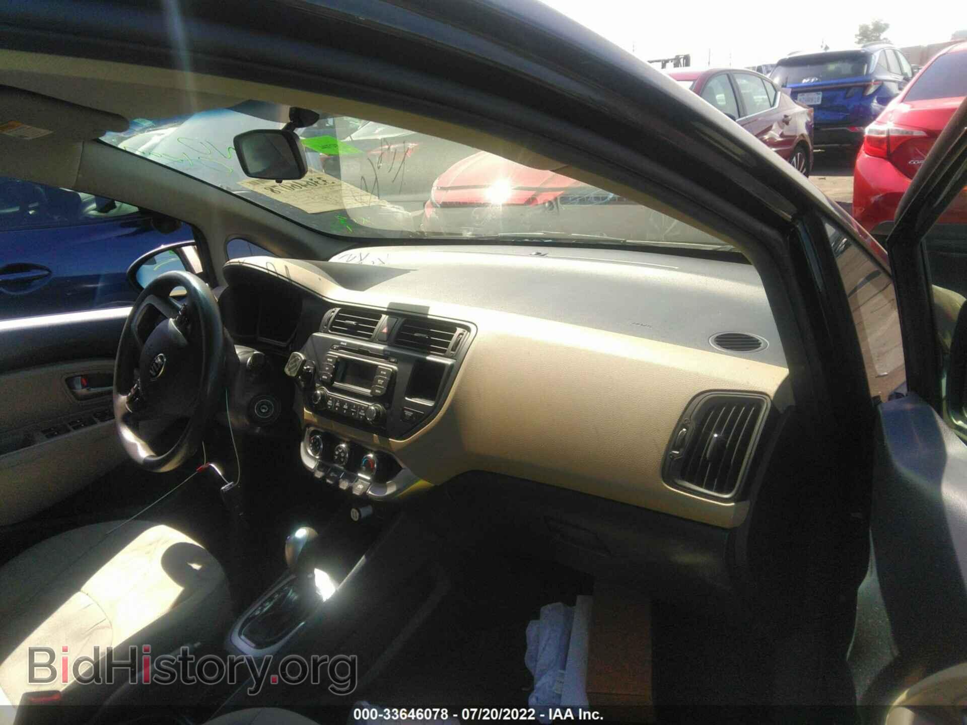 2015 KIA RIO - VIN: KNADM4A37F6445876 - Фото 5