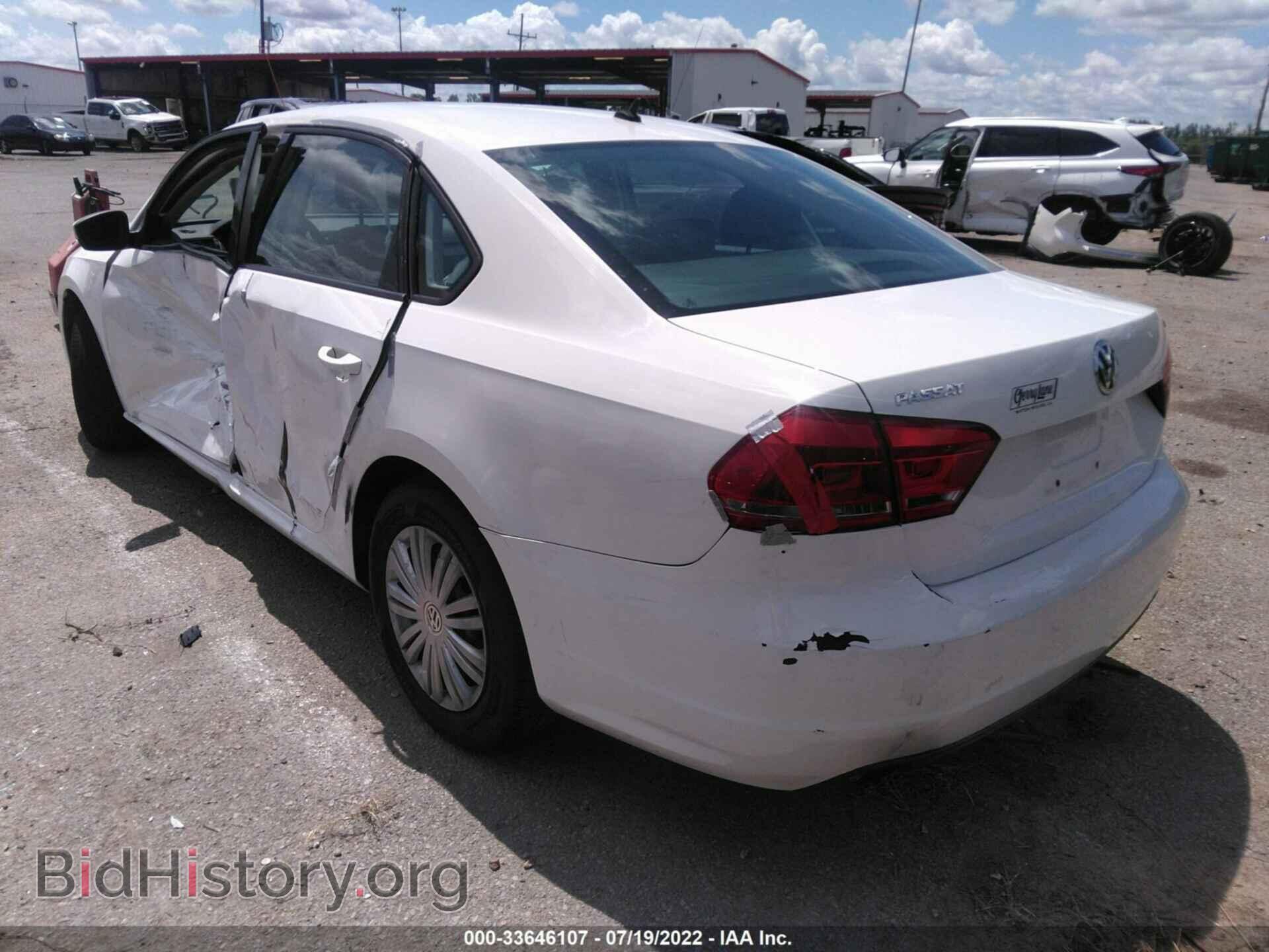 2014 VOLKSWAGEN PASSAT - VIN: 1VWAS7A35EC049682 - Фото 3