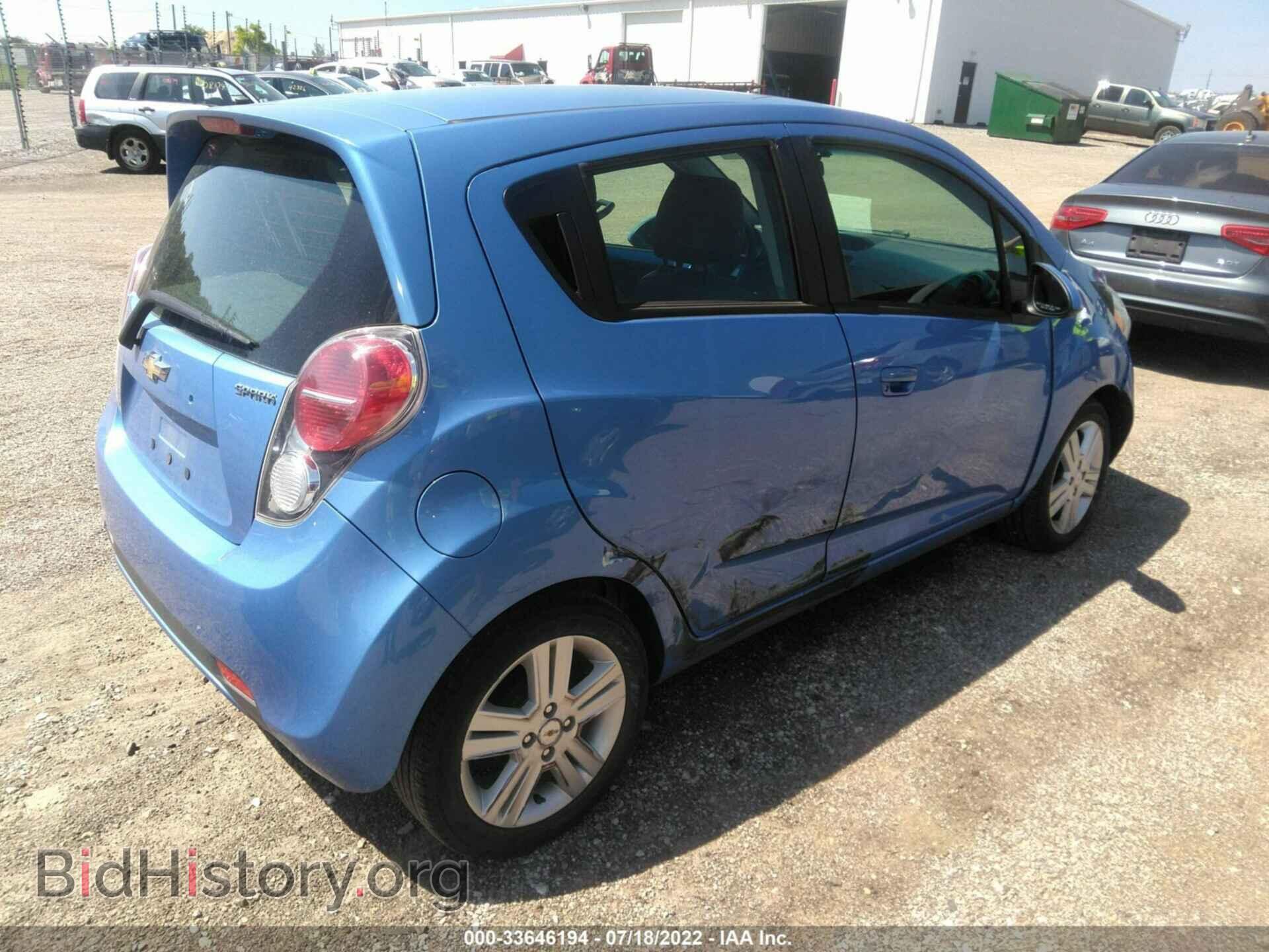 2013 CHEVROLET SPARK - VIN: KL8CD6S98DC615313 - Photo 4