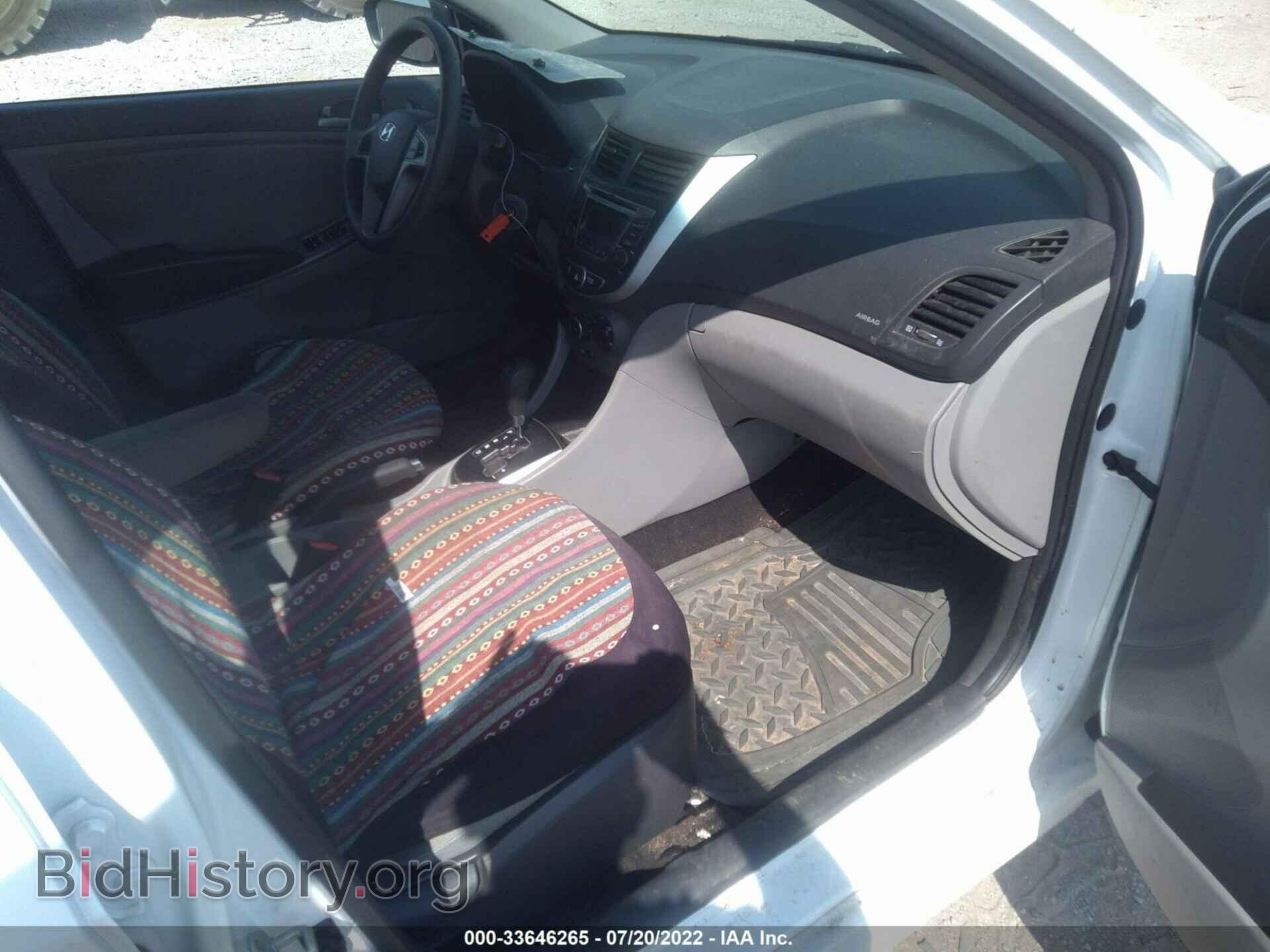 2017 HYUNDAI ACCENT - VIN: KMHCT5AE2HU338446 - Фото 5