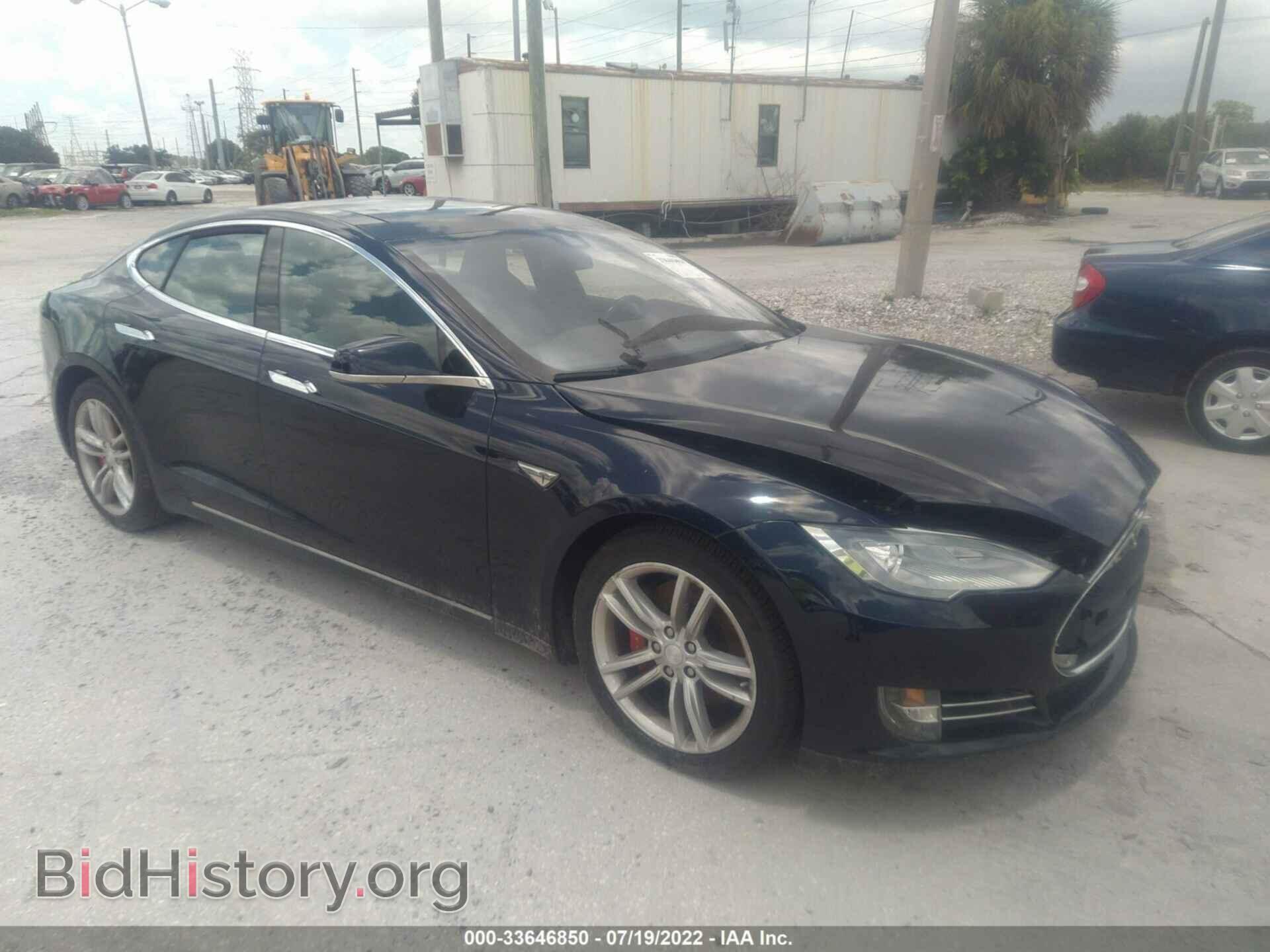 Photo 5YJSA1H28FFP78199 - TESLA MODEL S 2015