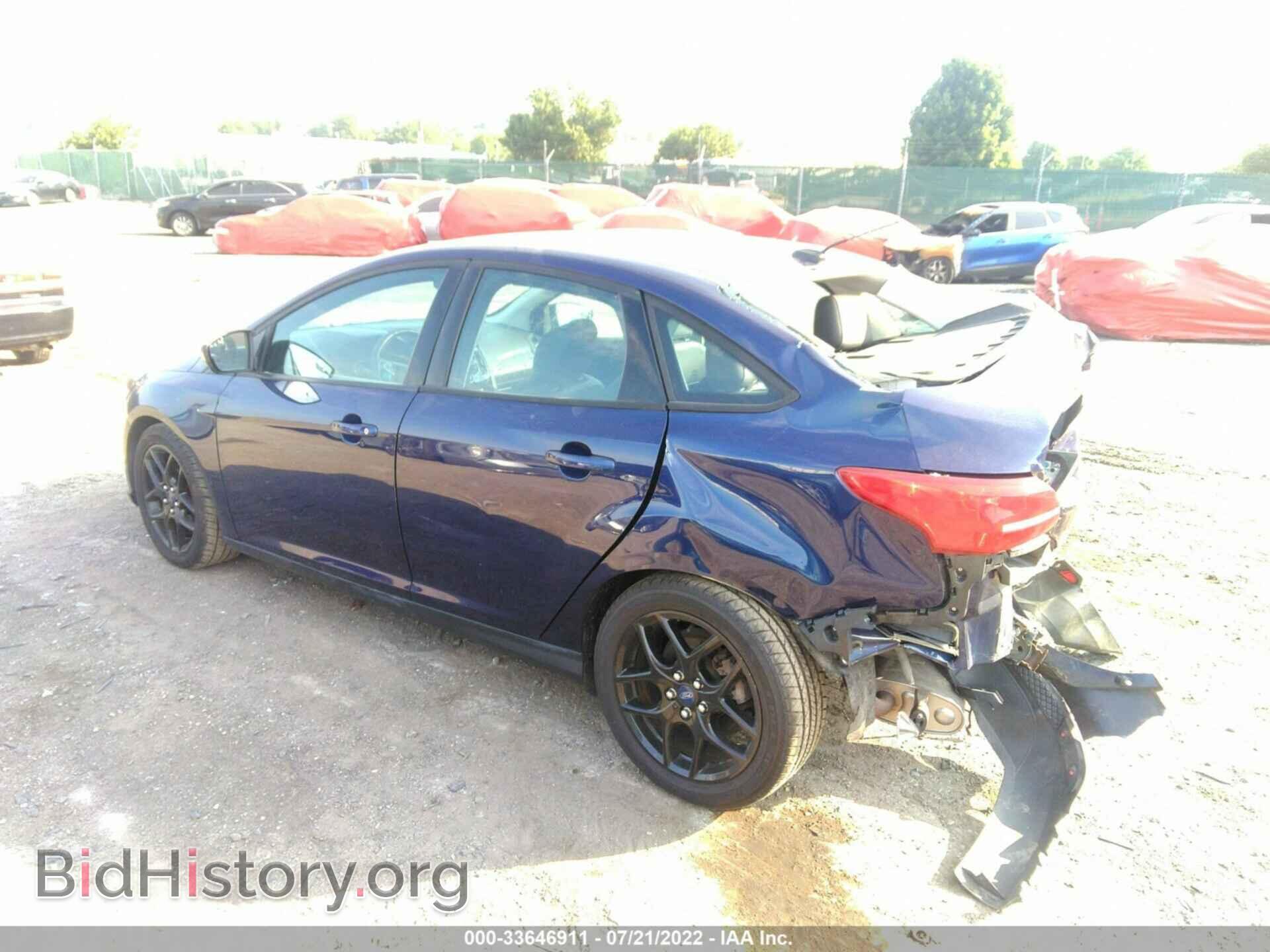 2016 FORD FOCUS - VIN: 1FADP3F22GL240916 - Фото 3
