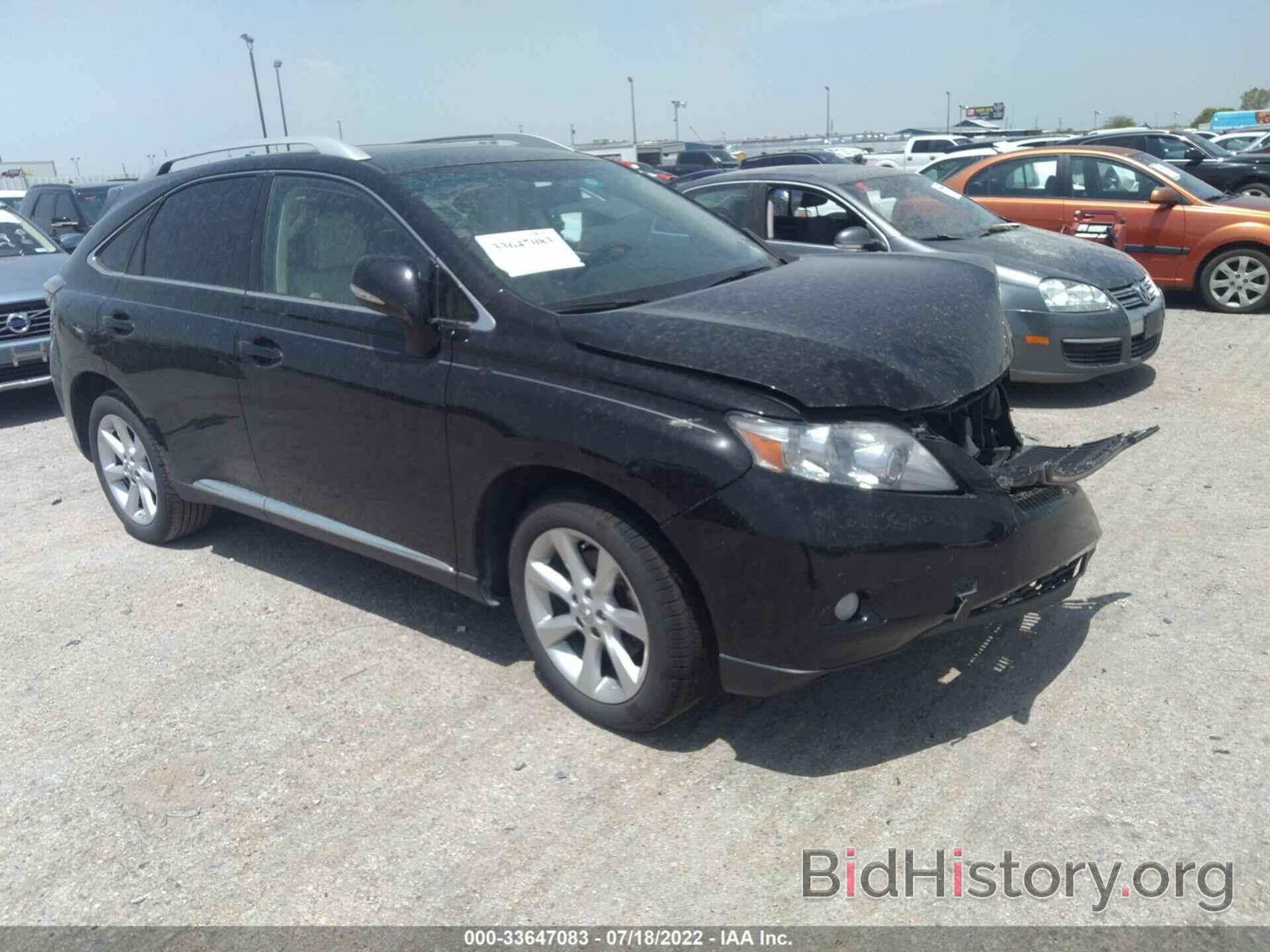 Photo 2T2ZK1BA9AC033482 - LEXUS RX 350 2010