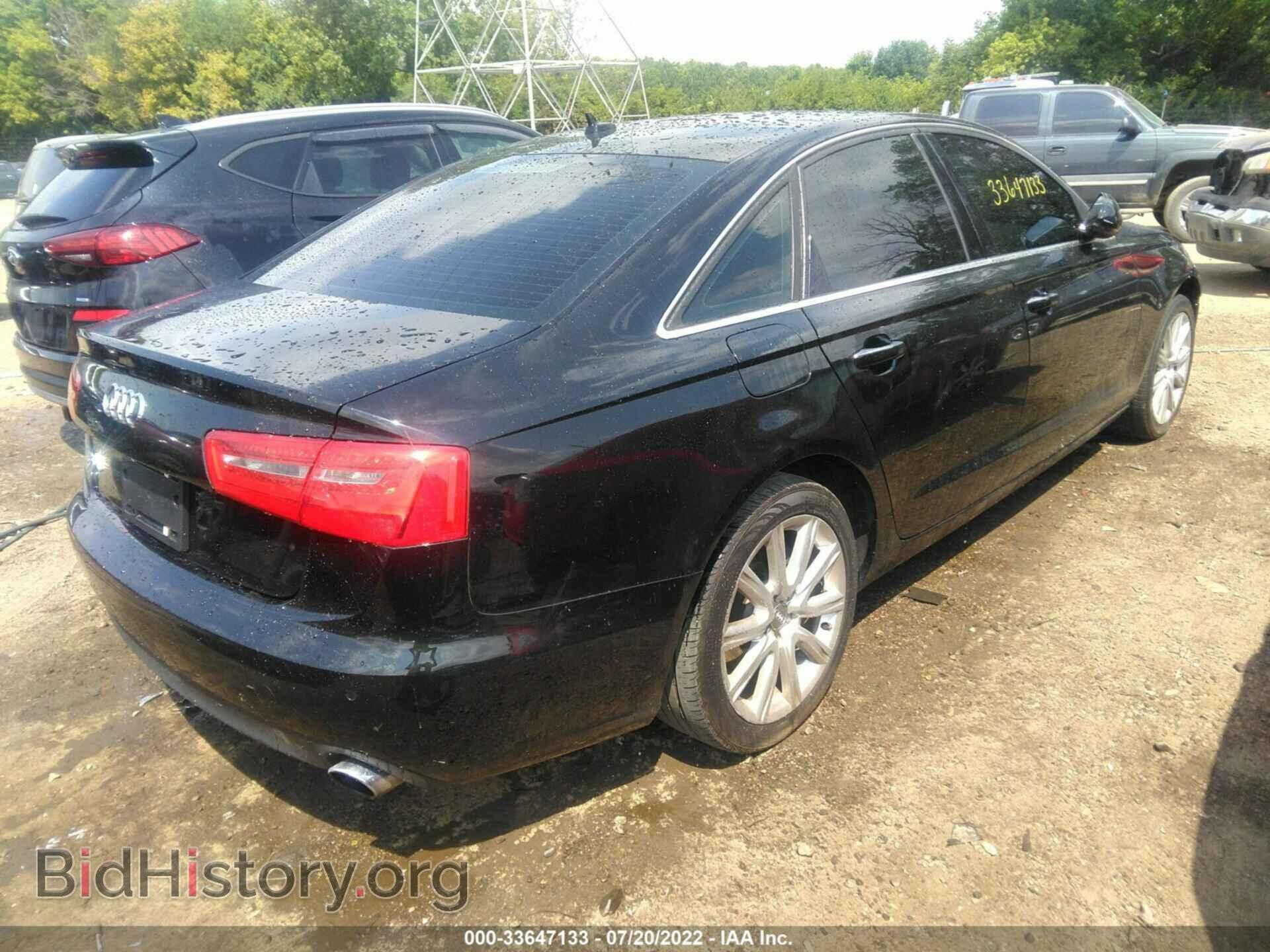 2013 AUDI A6 - VIN: WAUGFAFC0DN120391 - Фото 4