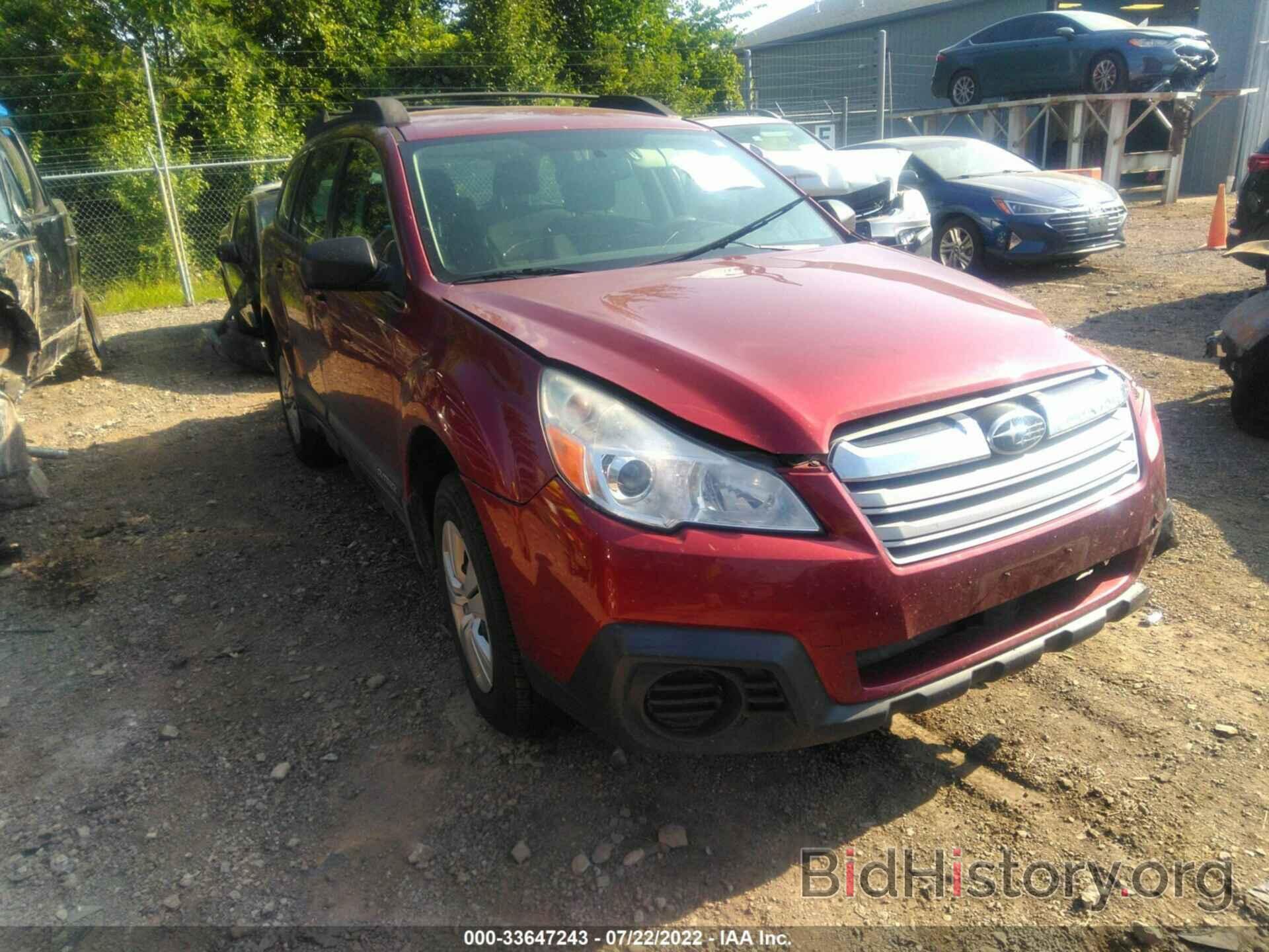 Фотография 4S4BRCAC4D3241634 - SUBARU OUTBACK 2013