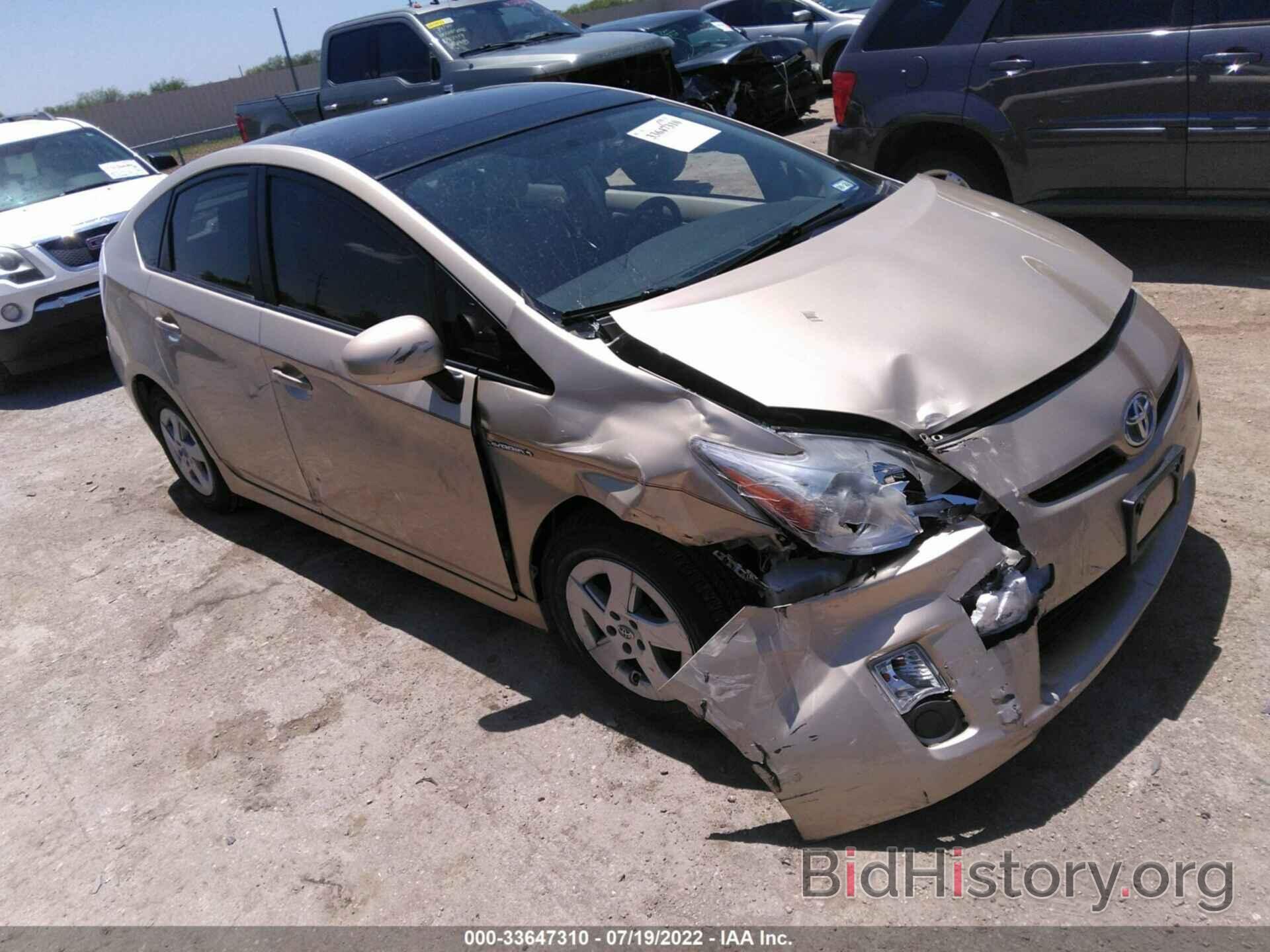 Photo JTDKN3DU8B0270024 - TOYOTA PRIUS 2011