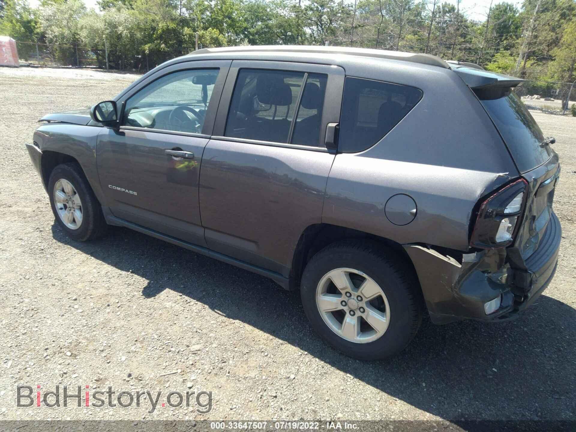 2016 JEEP COMPASS - VIN: 1C4NJCEA4GD619936 - Фото 3