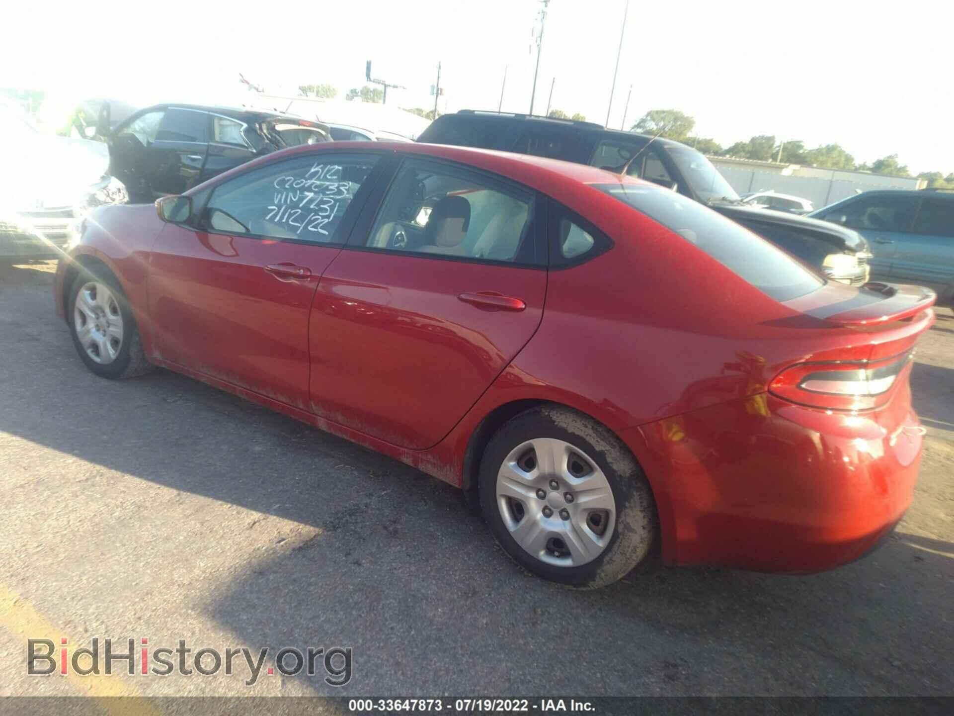 2014 DODGE DART - VIN: 1C3CDFAA5ED767231 - Photo 3
