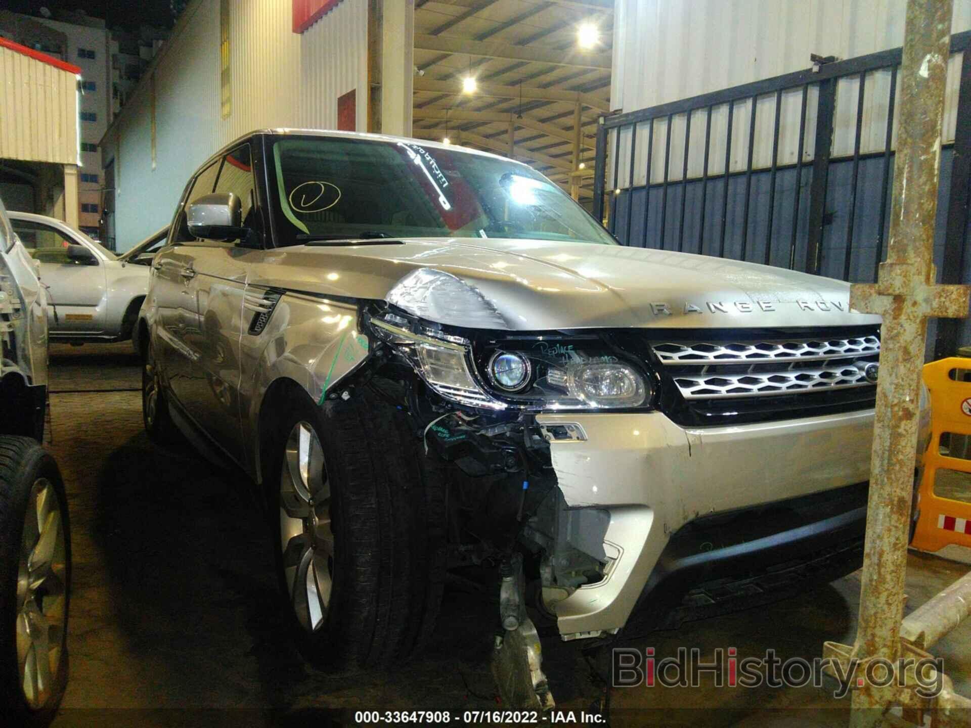 Фотография 00LWR2VF8FA515509 - LAND ROVER RANGE ROVER SPORT 2015