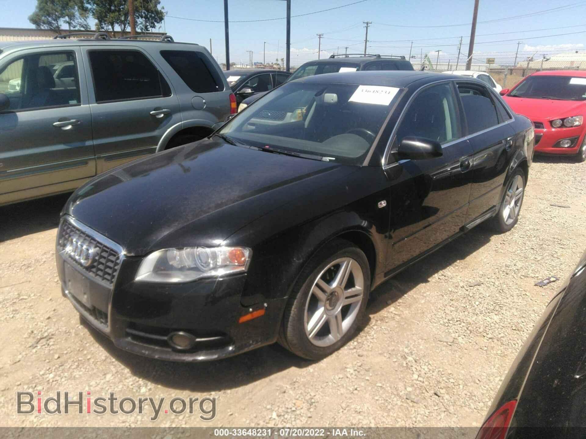 2008 AUDI A4 - VIN: WAUDF78EX8A115703 - Фото 2