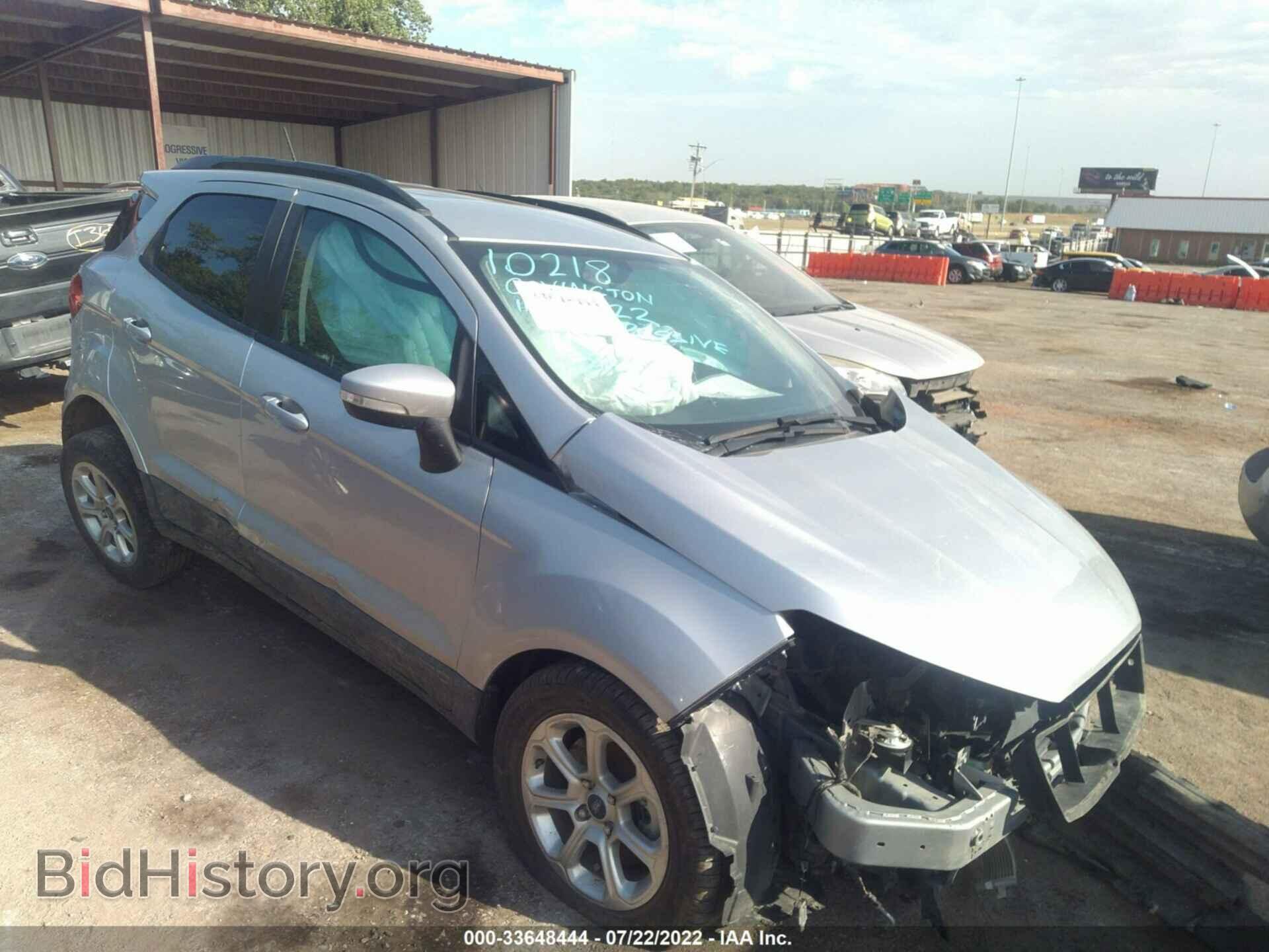 Фотография MAJ3S2GE9LC333861 - FORD ECOSPORT 2020