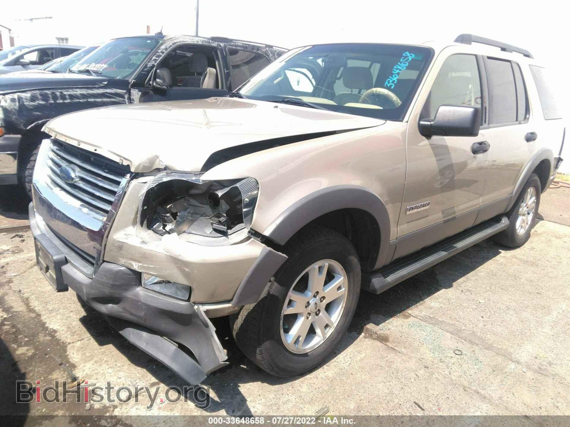 2006 FORD EXPLORER - VIN: 1FMEU73E06UB55476 - Фото 2