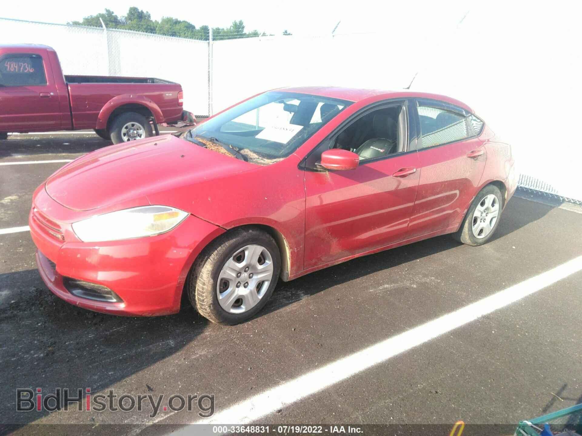 2013 DODGE DART - VIN: 1C3CDFAH8DD319996 - Фото 2