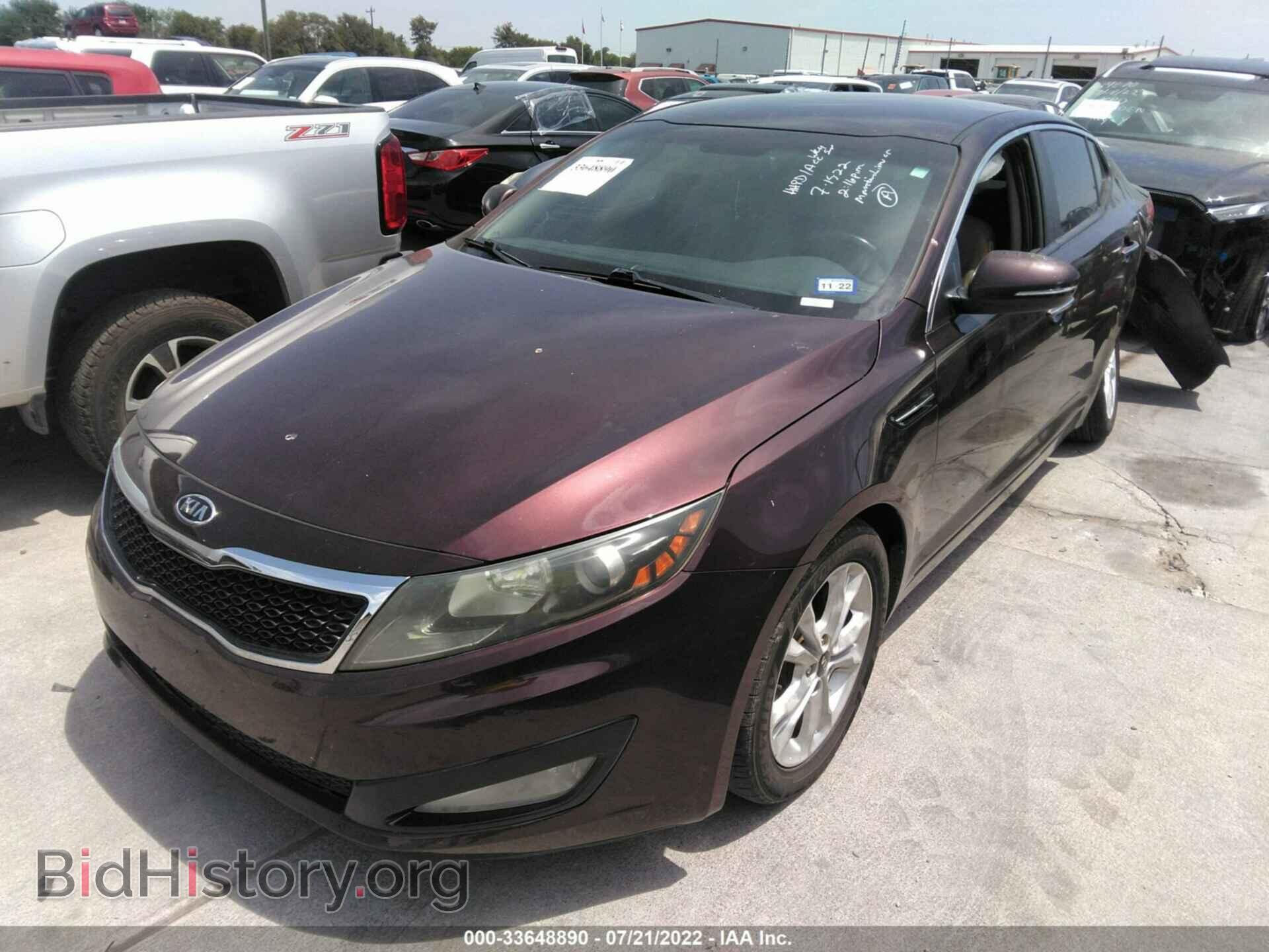 2011 KIA OPTIMA - VIN: KNAGN4A76B5048155 - Фото 2