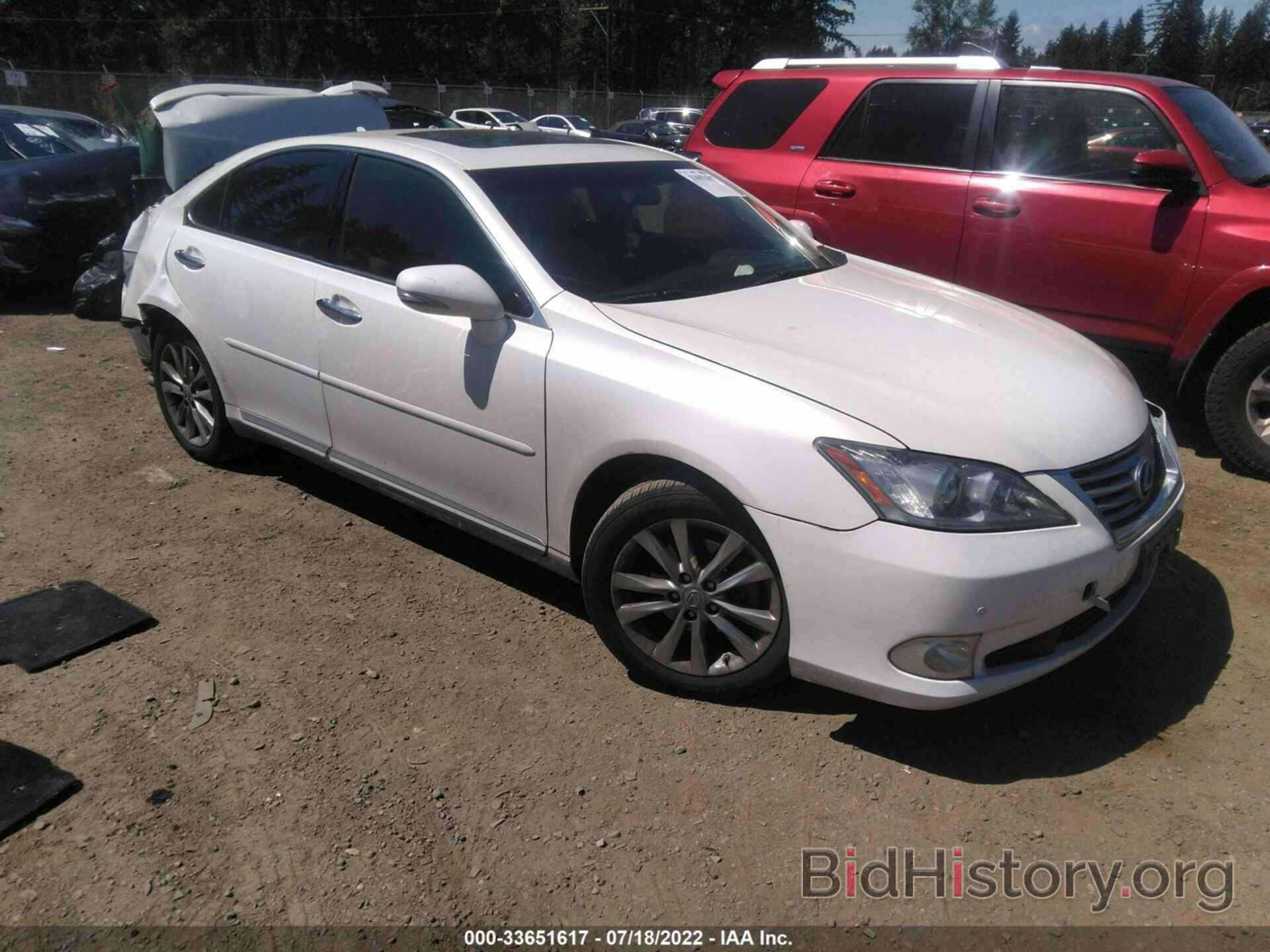 Photo JTHBK1EG6C2503926 - LEXUS ES 350 2012