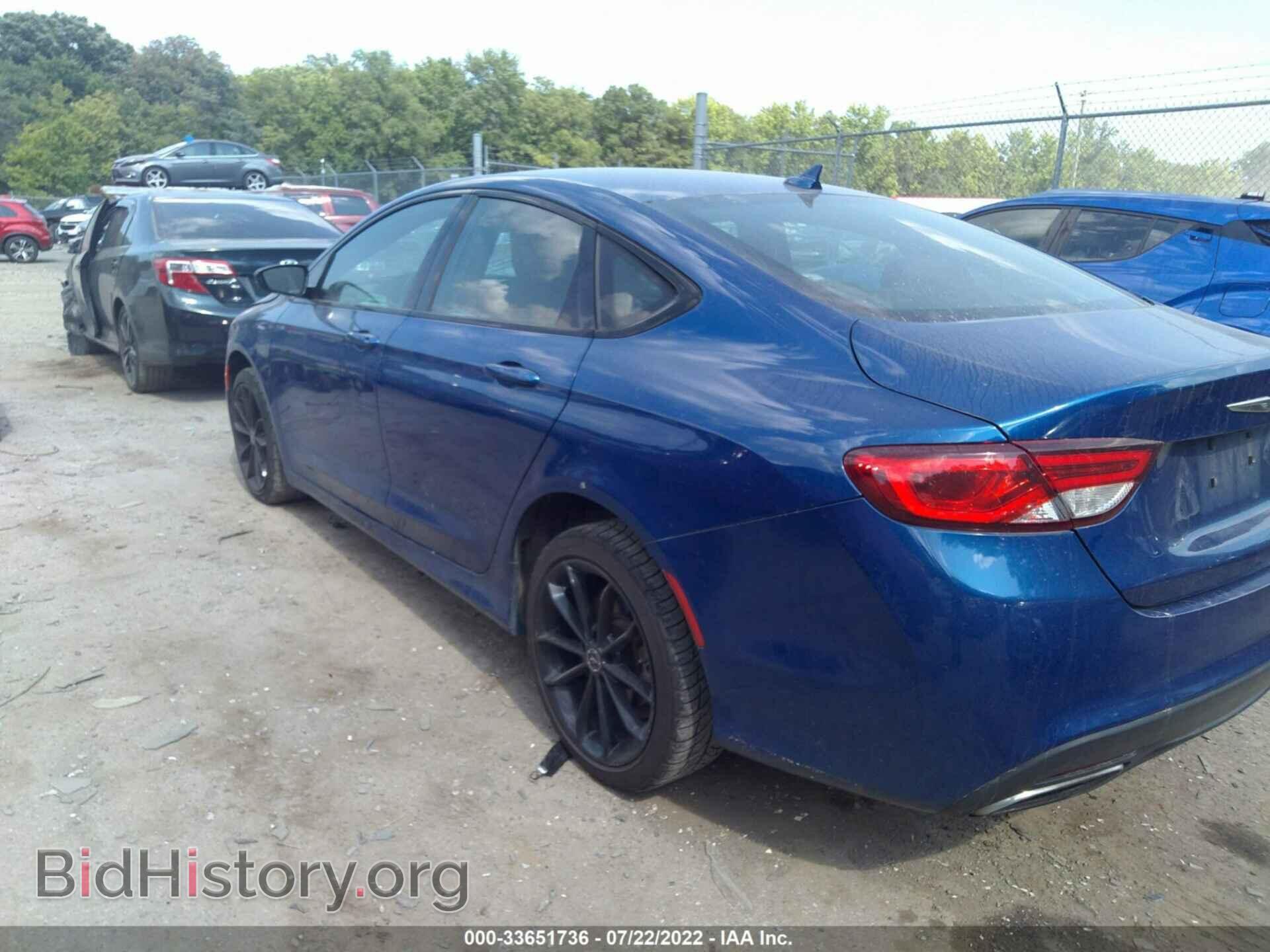 2015 CHRYSLER 200 - VIN: 1C3CCCBB0FN565854 - Фото 3