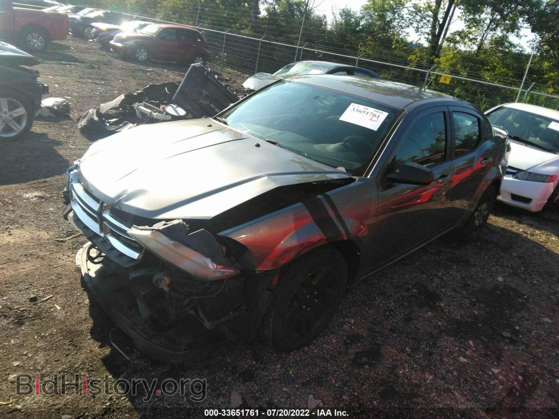 2012 DODGE AVENGER - VIN: 1C3CDZAB1CN109830 - Photo 2