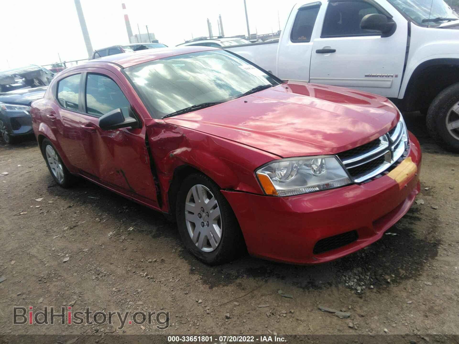 Photo 1C3CDZAB8DN731245 - DODGE AVENGER 2013