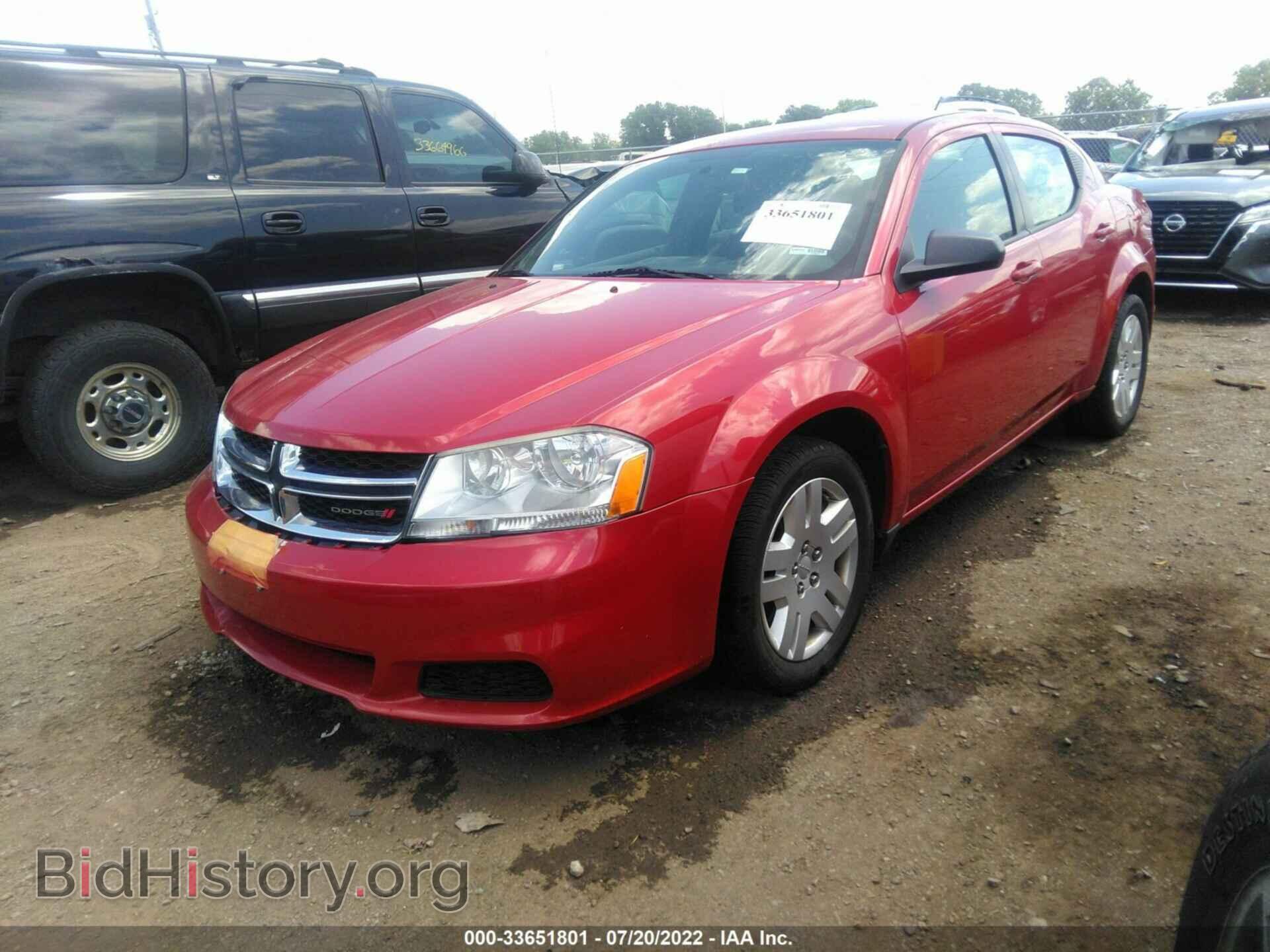 2013 DODGE AVENGER - VIN: 1C3CDZAB8DN731245 - Photo 2