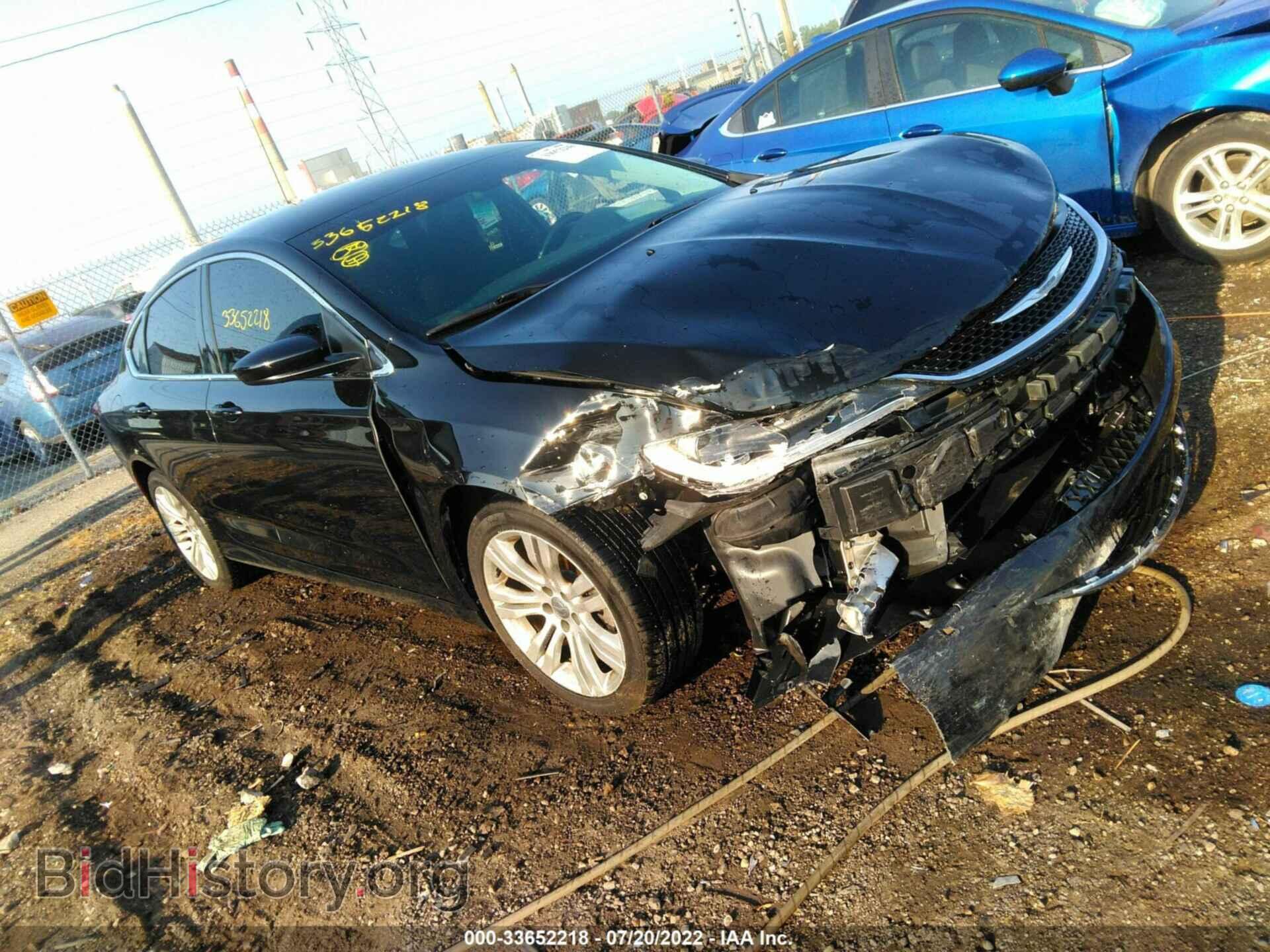 Фотография 1C3CCCAB4FN597904 - CHRYSLER 200 2015
